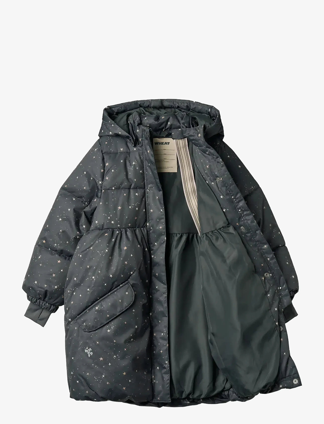 Wheat - Puffer Coat Luna - daunen- und steppjacken - black sea stars - 2