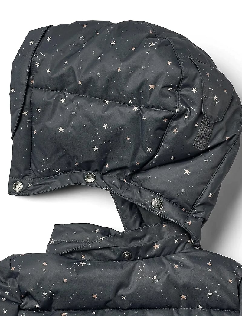 Wheat - Puffer Coat Luna - vinterjackor - black sea stars - 3