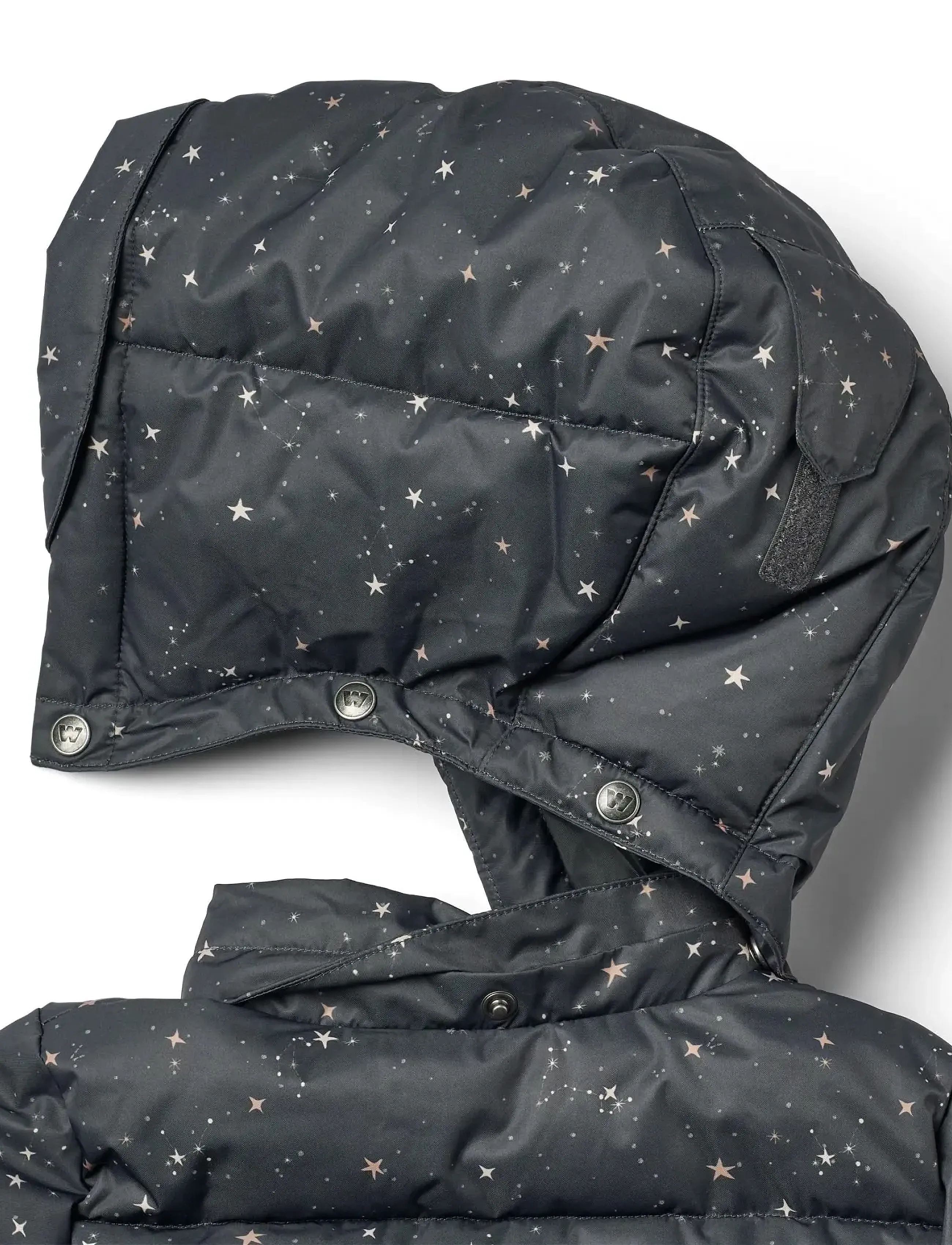 Wheat - Puffer Coat Luna - gewatteerde jassen - black sea stars - 3