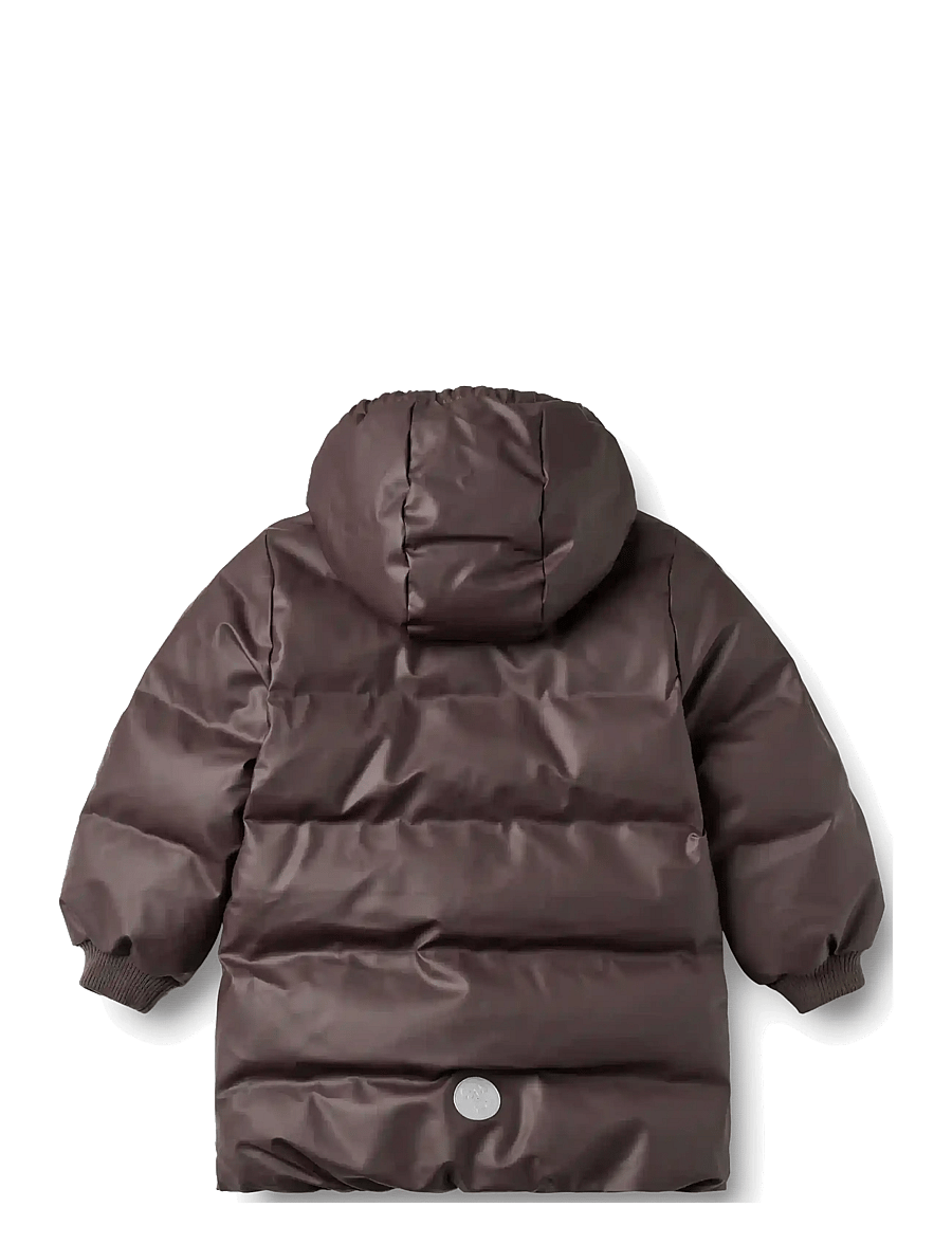 Wheat - PU Puffer Jacket Coast - winterjacke - chocolate plum - 1