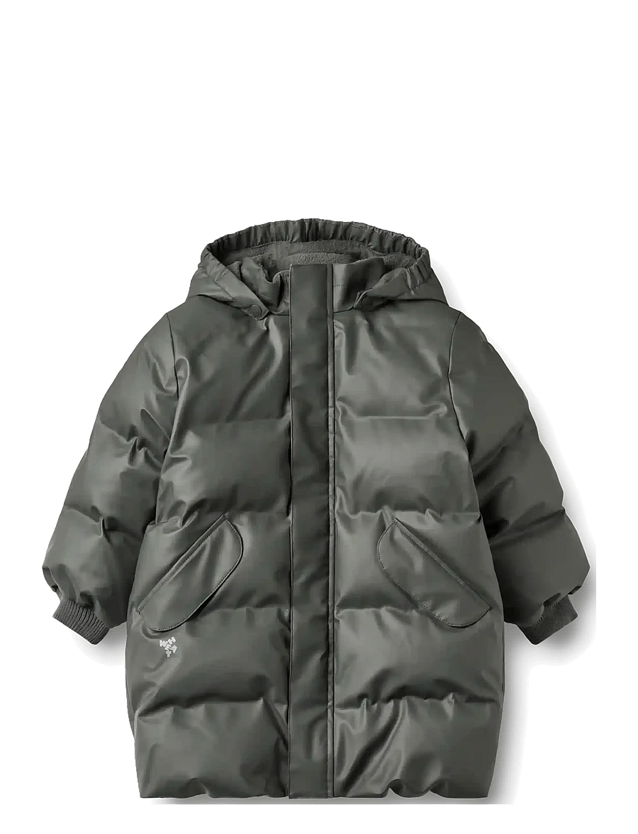 Wheat - PU Puffer Jacket Coast - winterjacke - dark shadow - 0