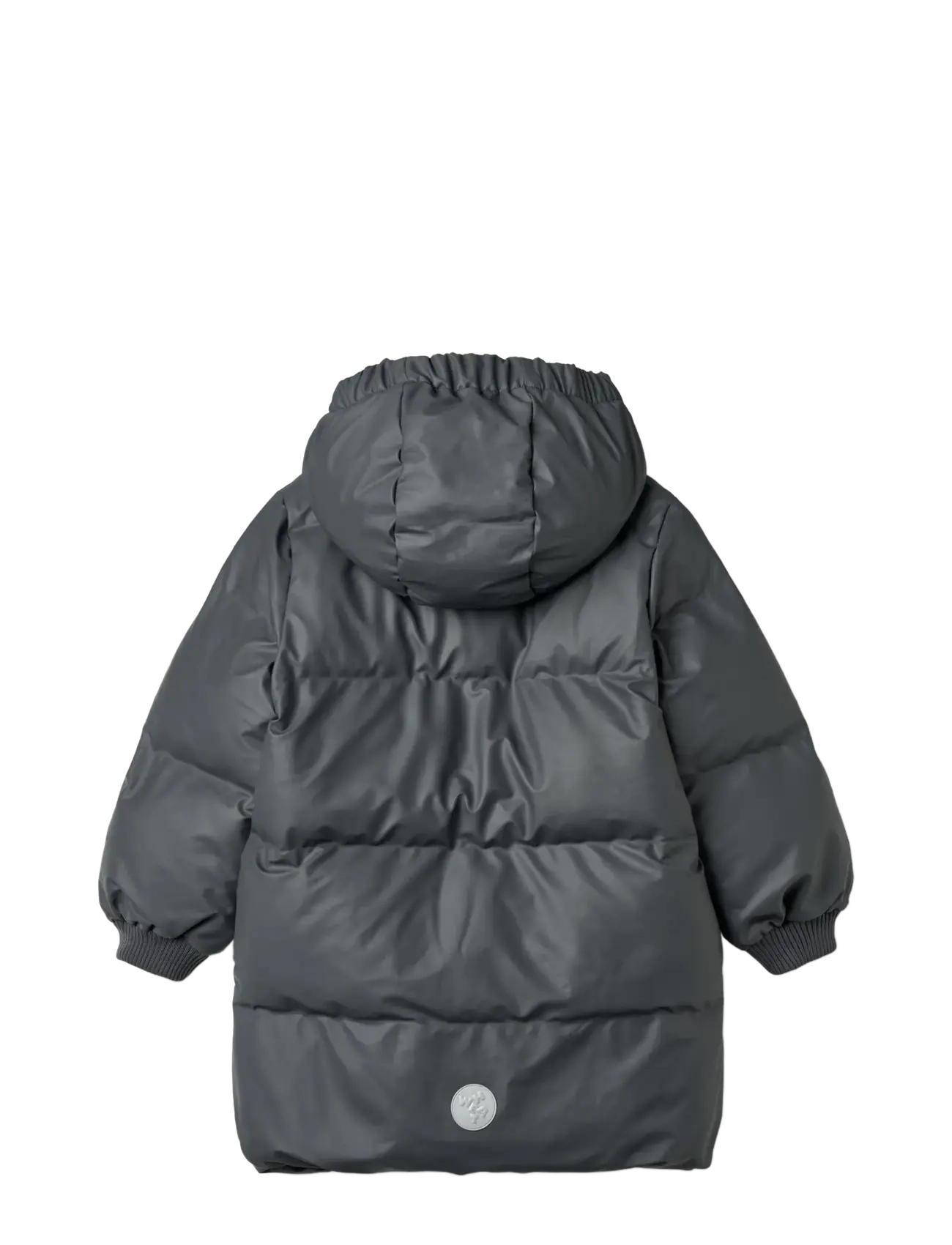 Wheat - PU Puffer Jacket Coast - daunen- und steppjacken - greyblue - 1