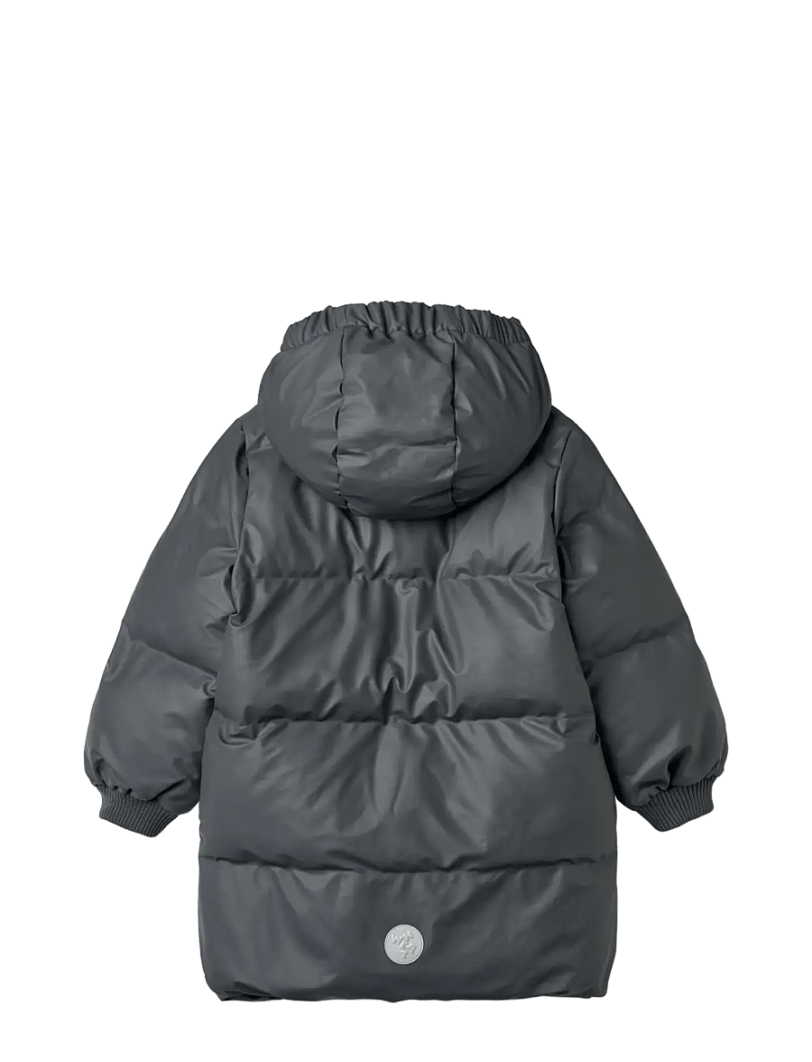 Wheat - PU Puffer Jacket Coast - kurtka zimowa - greyblue - 1