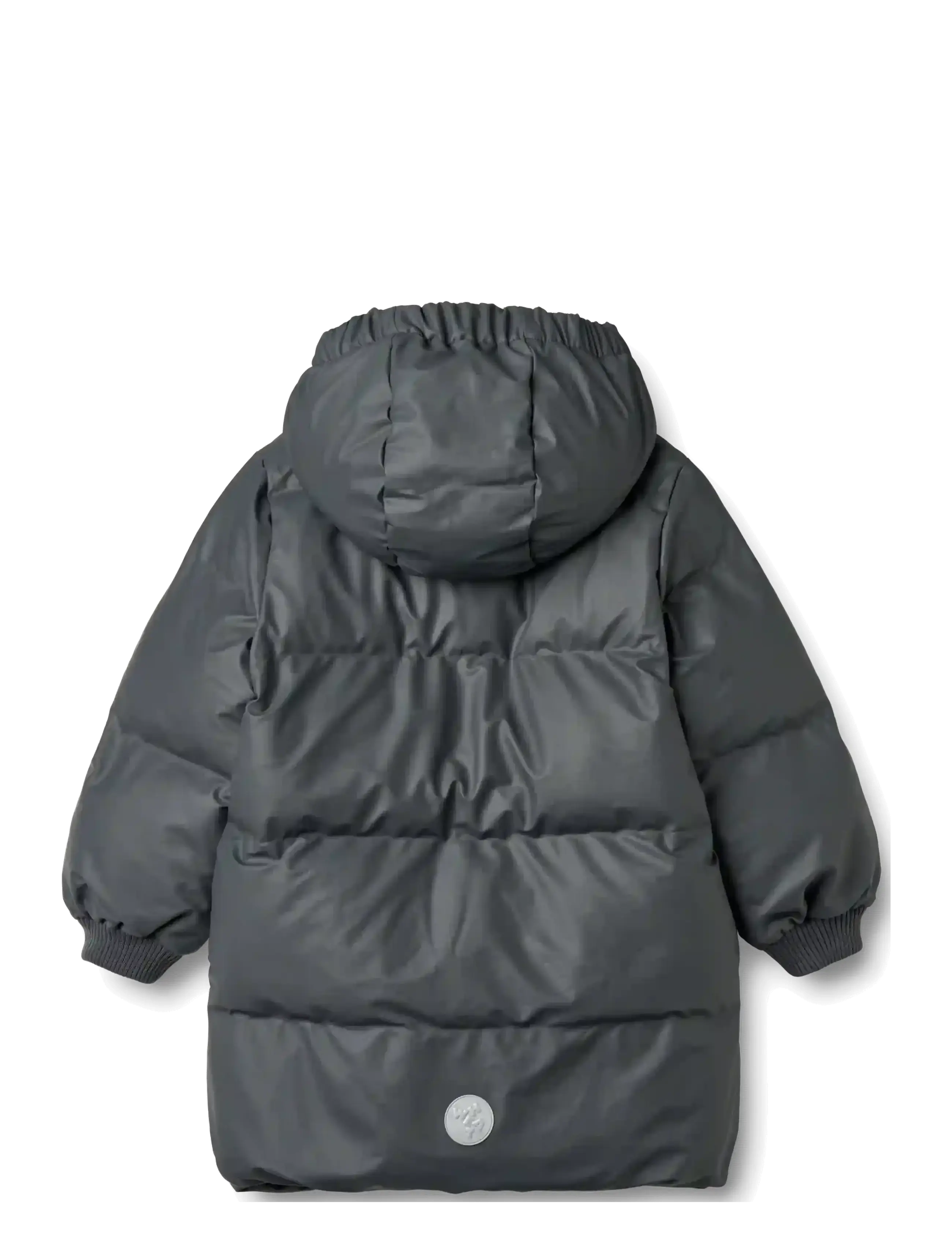 Wheat - PU Puffer Jacket Coast - daunen- und steppjacken - greyblue - 2