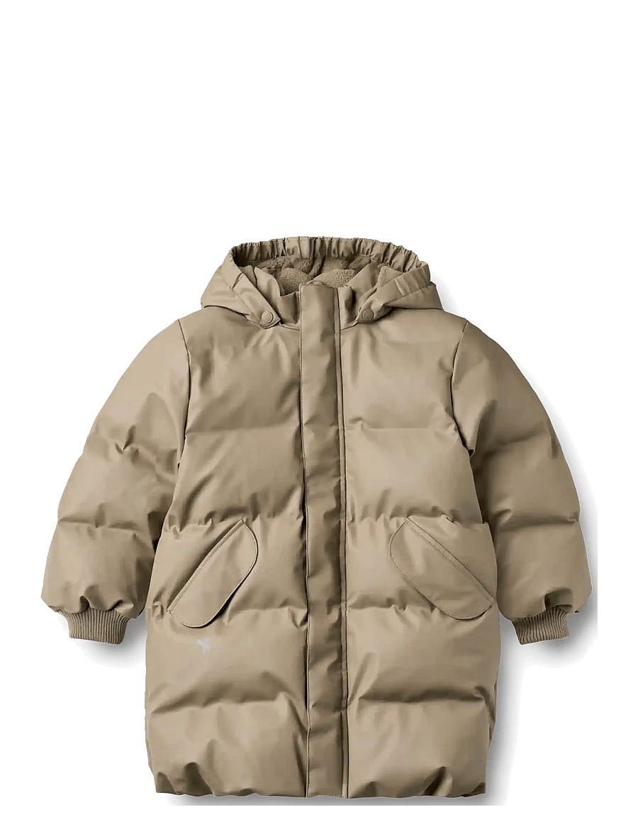 Wheat - PU Puffer Jacket Coast - winterjacke - grey stone - 0