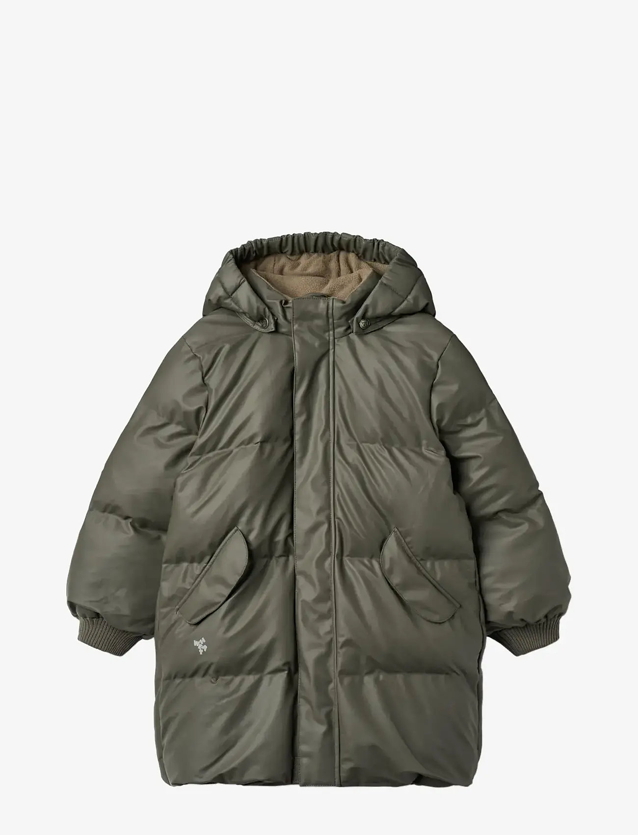 Wheat - PU Puffer Jacket Coast - puhvis ja polsterdatud - winter forrest - 0