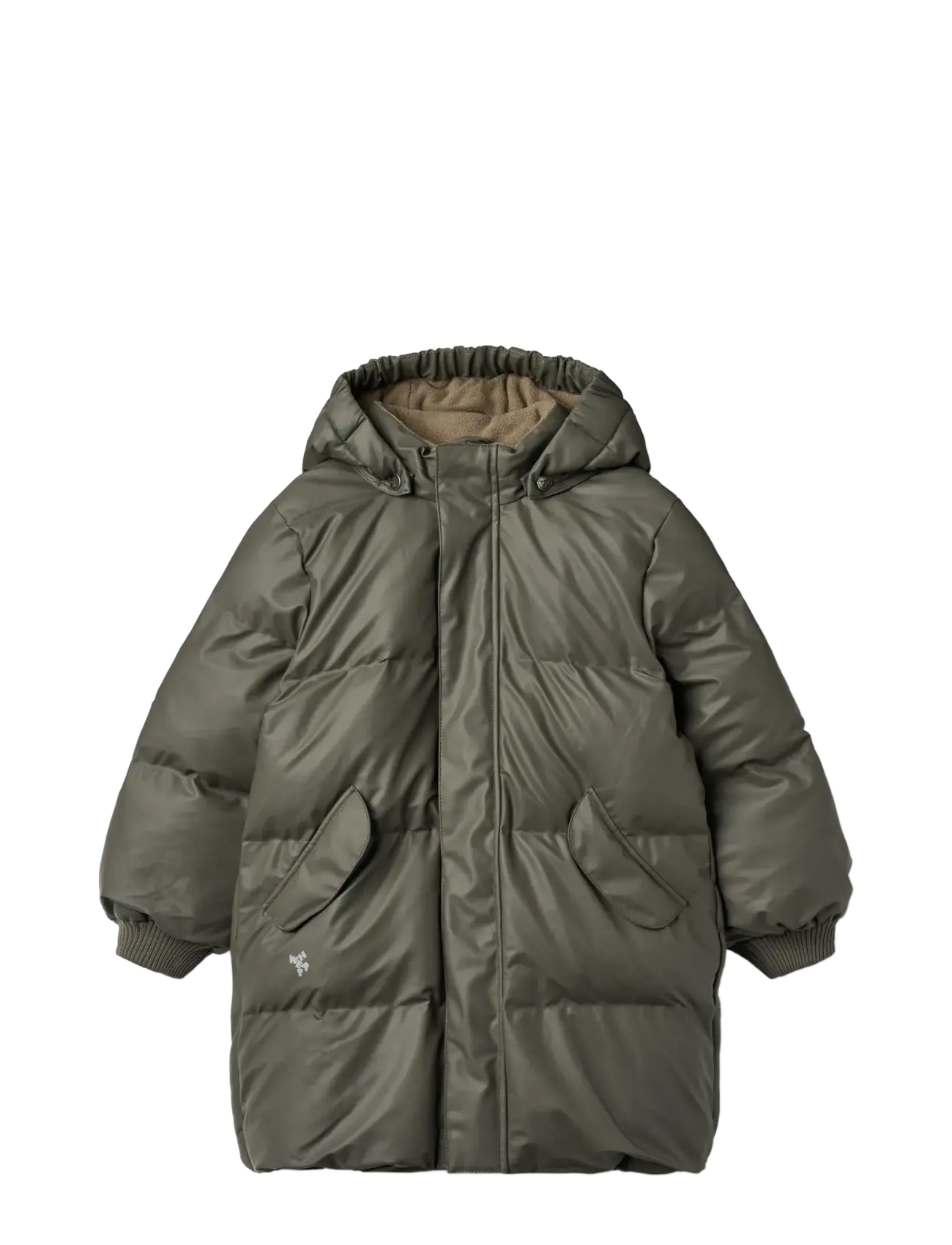 Wheat PU Puffer Jacket Coast - Talvejope - WINTER FORREST / khaki/green