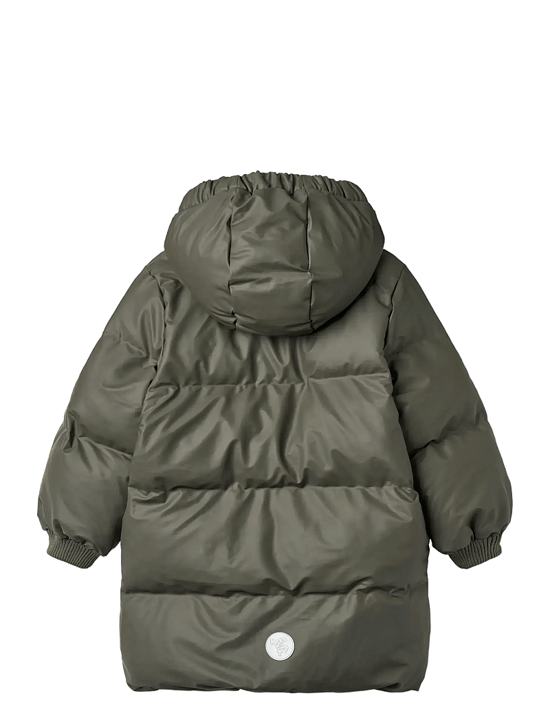 Wheat - PU Puffer Jacket Coast - vinterjakker - winter forrest - 2