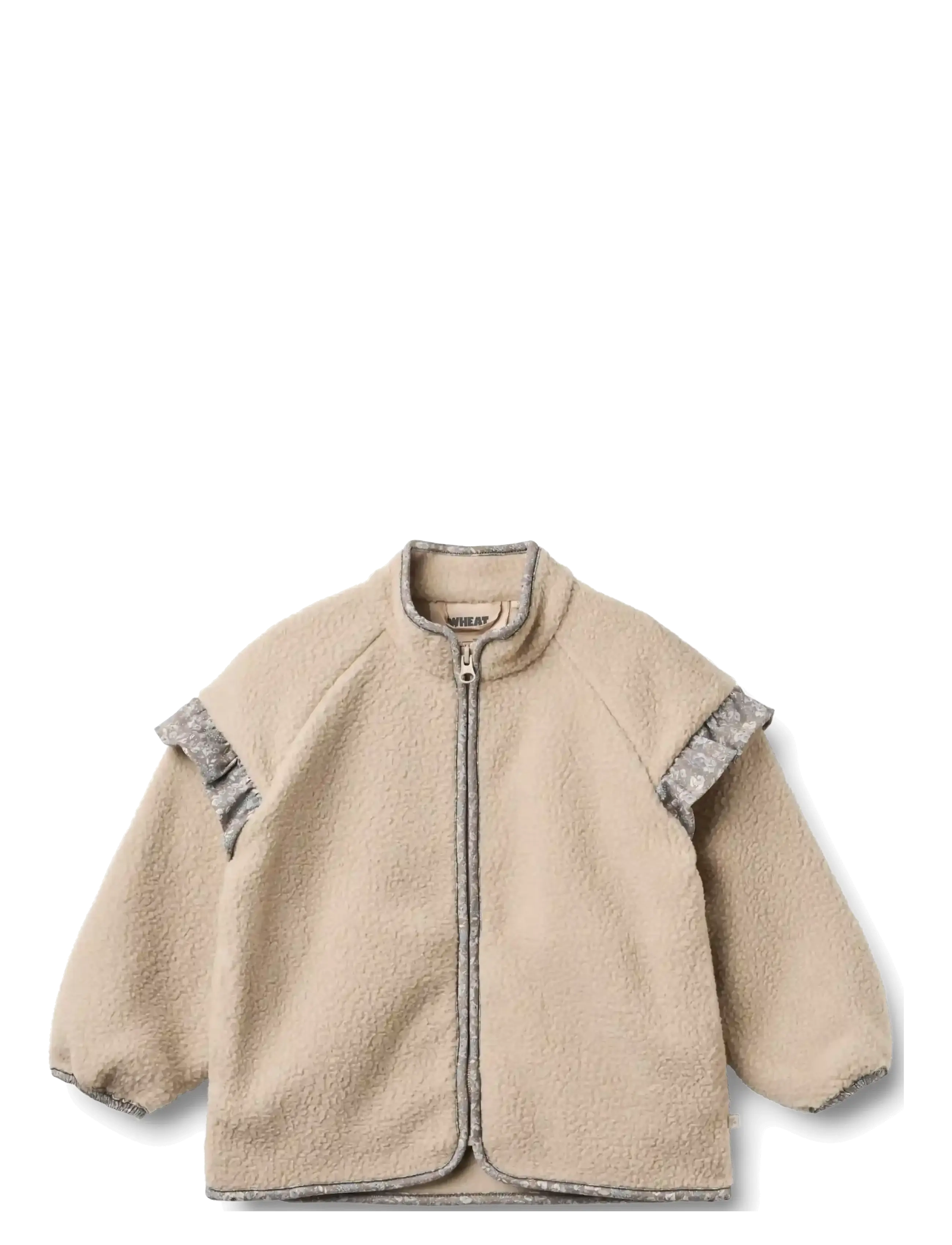 Wheat Fleece Jacket Ellena - Teens 140-176 - GREY MOON / cream