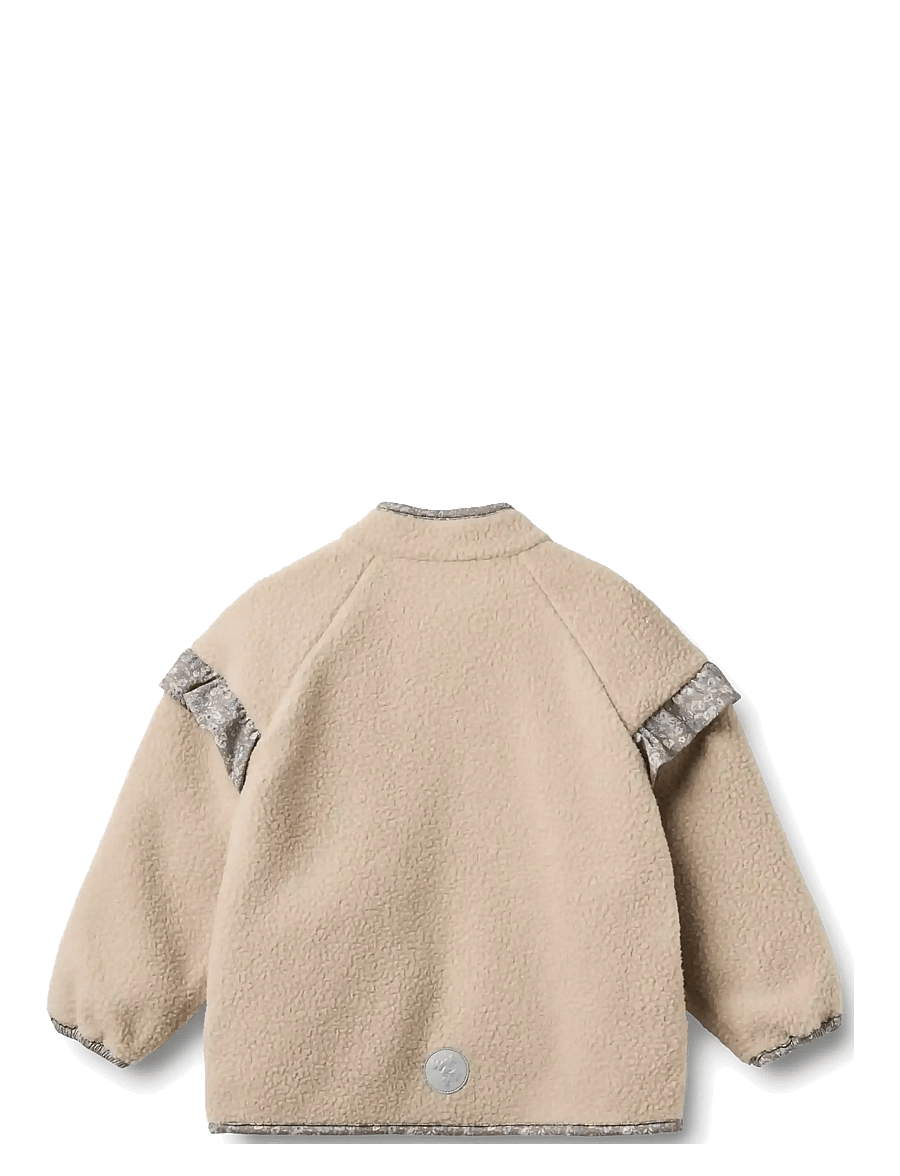 Wheat - Fleece Jacket Ellena - fleecejakker - grey moon - 1