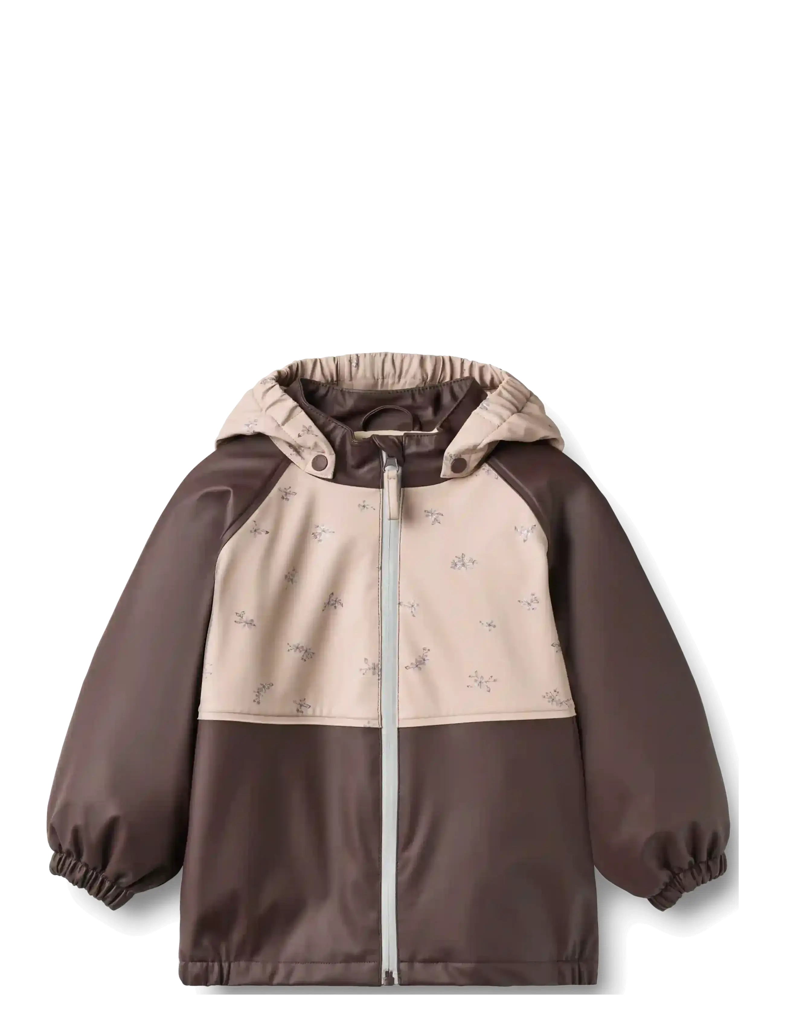 Wheat Thermo Rain Jacket Ajojo - Thermo jackets - CHOCOLATE PLUM / brown