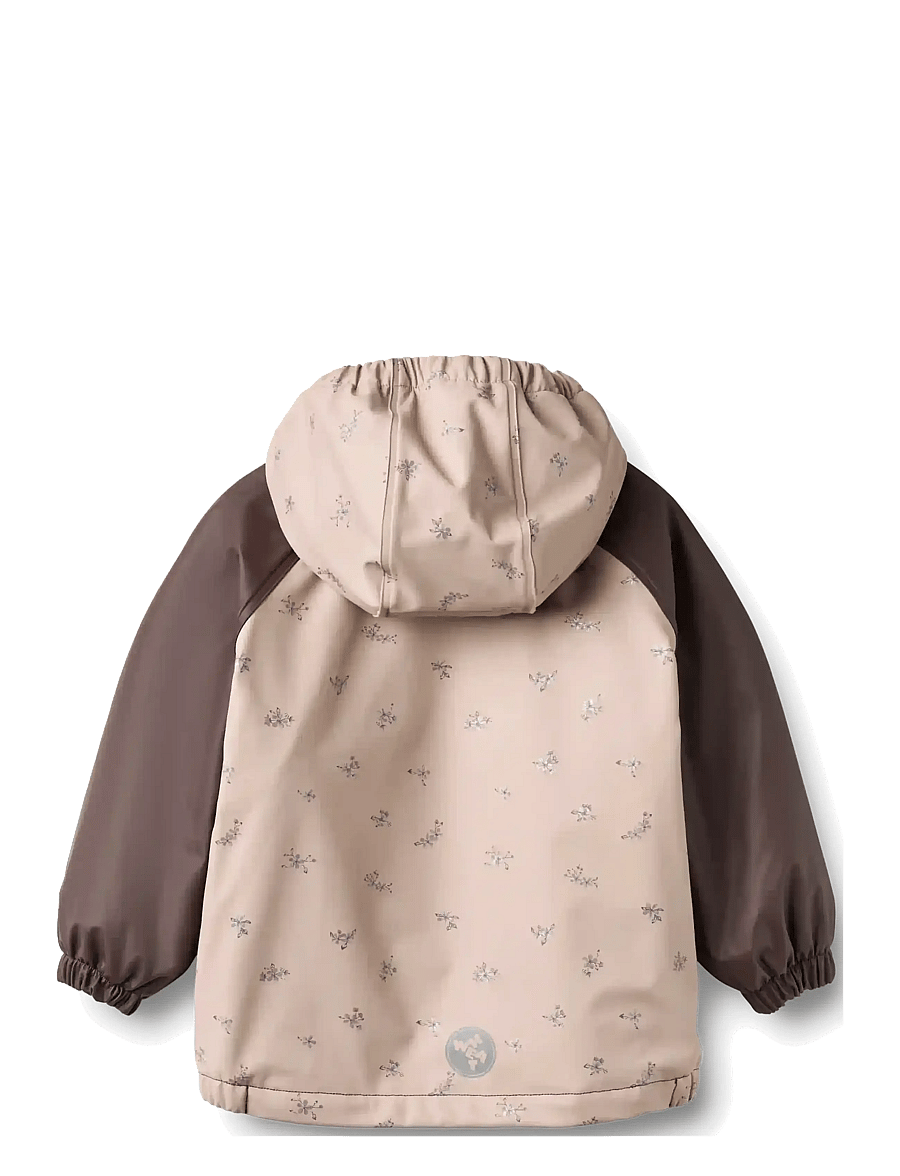 Wheat - Thermo Rain Jacket Ajojo - chocolate plum - 1