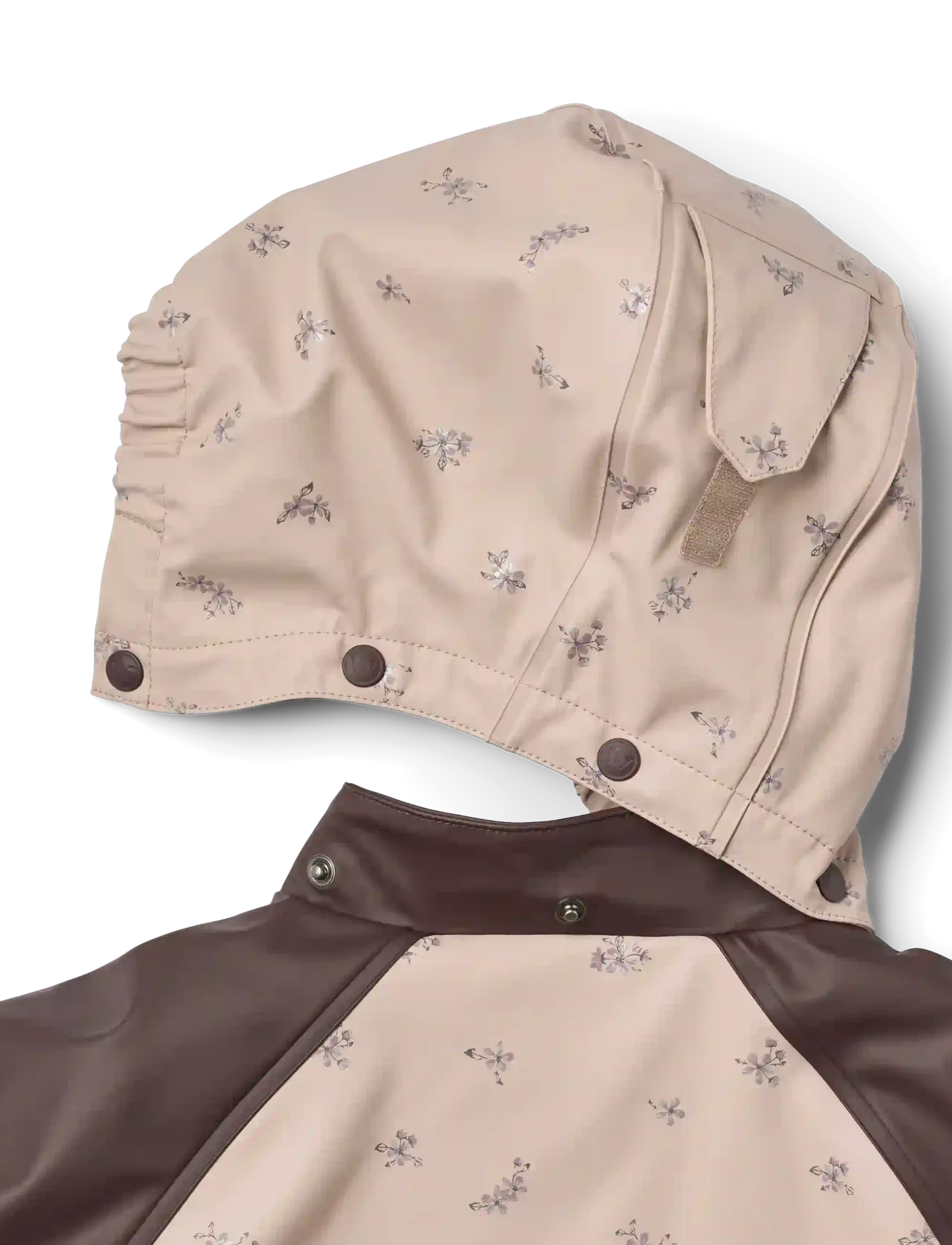 Wheat - Thermo Rain Jacket Ajojo - thermo jackets - chocolate plum - 2