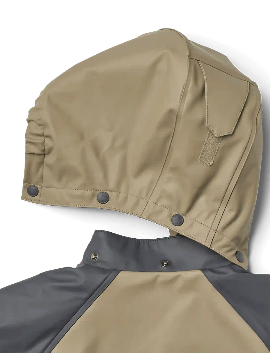 Wheat - Thermo Rain Jacket Ajojo - termojakker - greyblue - 3