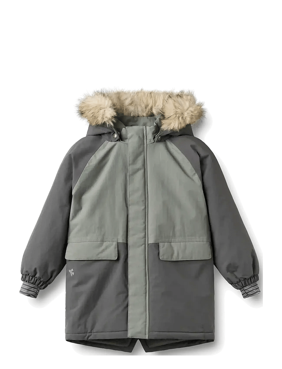Wheat - Technical Parka Mallen - parkad - dark charcoal - 1