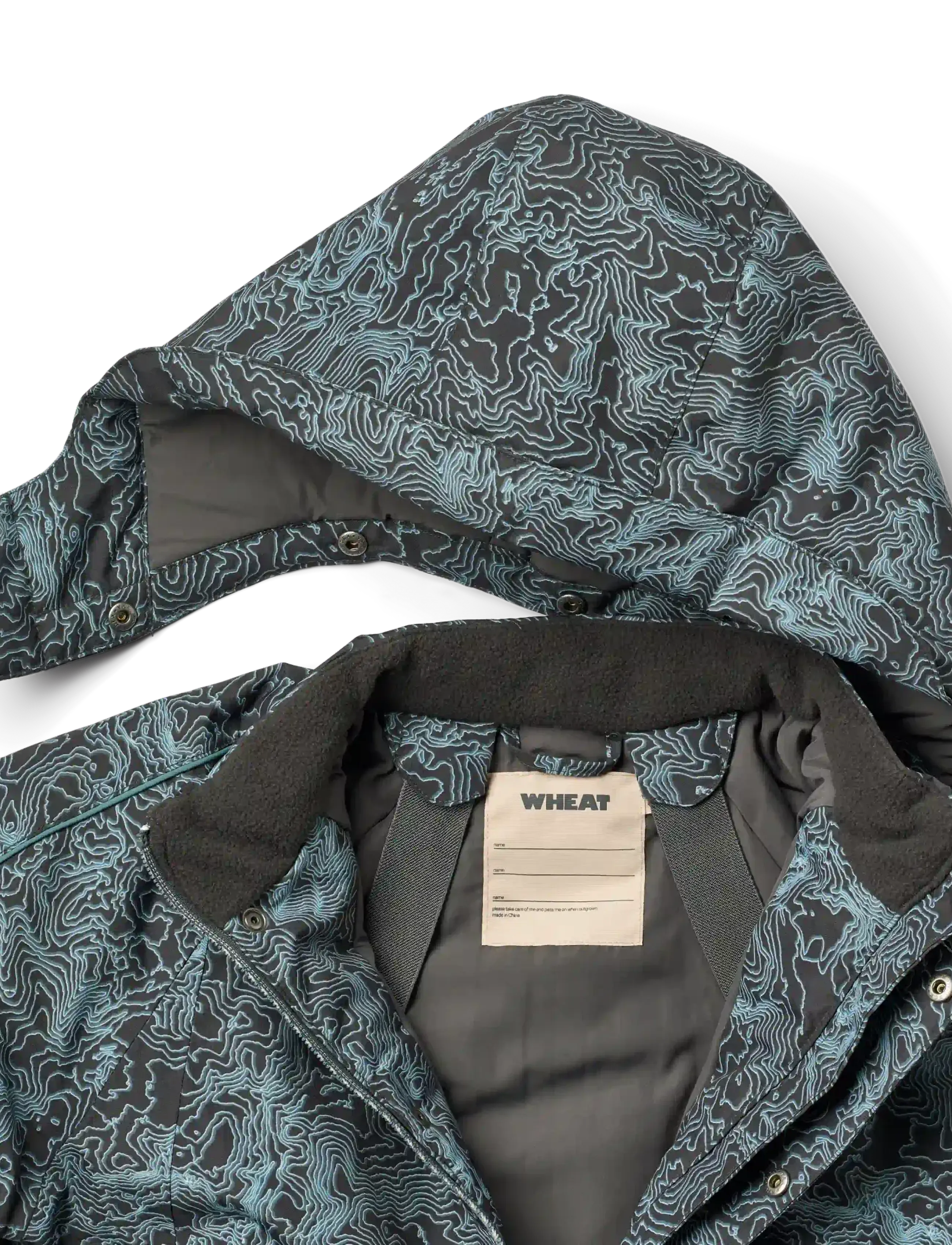 Wheat - Ski Jacket Slopo - ski jackets - elevation map - 4