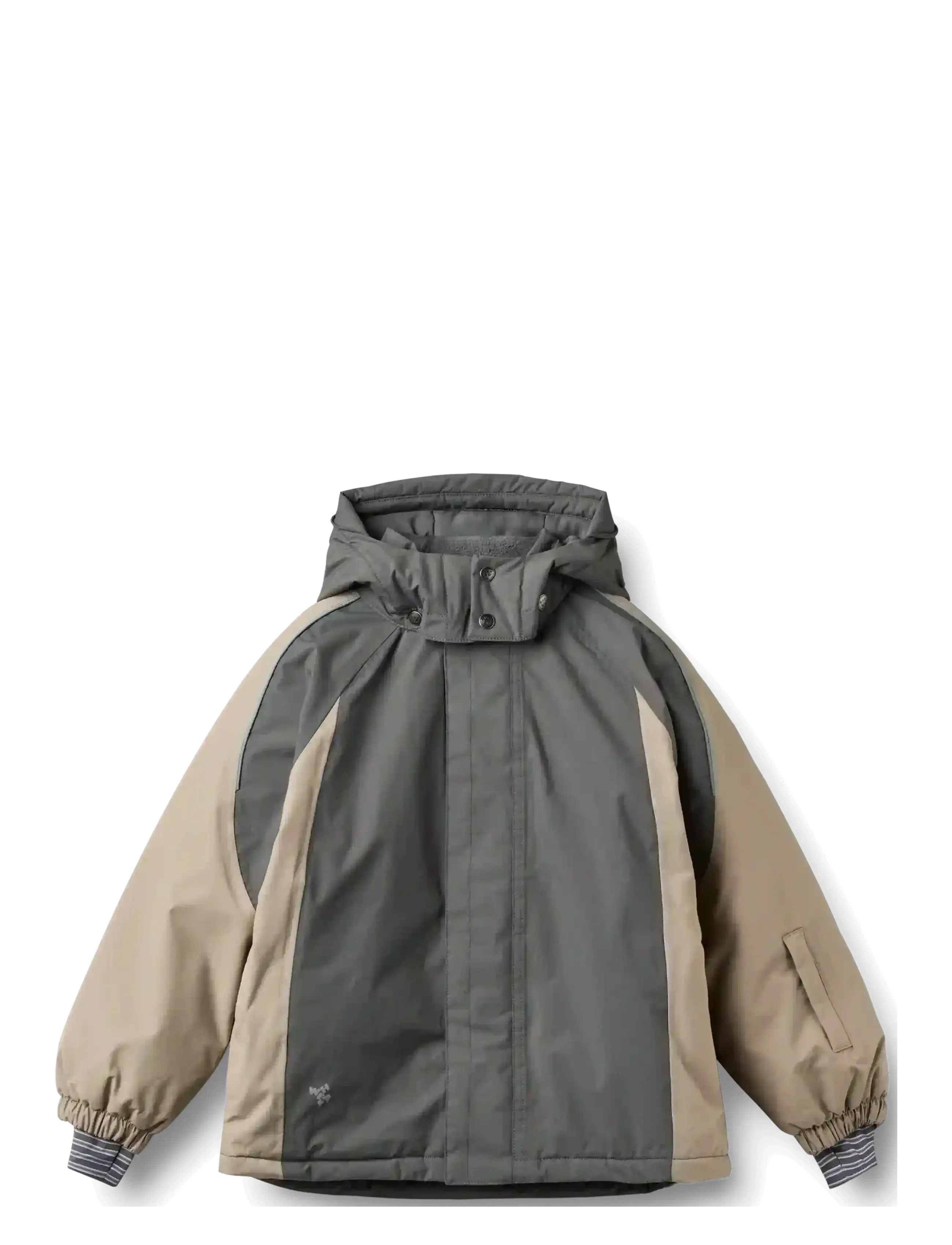 Wheat Ski Jacket Slopo - Shell jackets - DARK SHADOW / grey