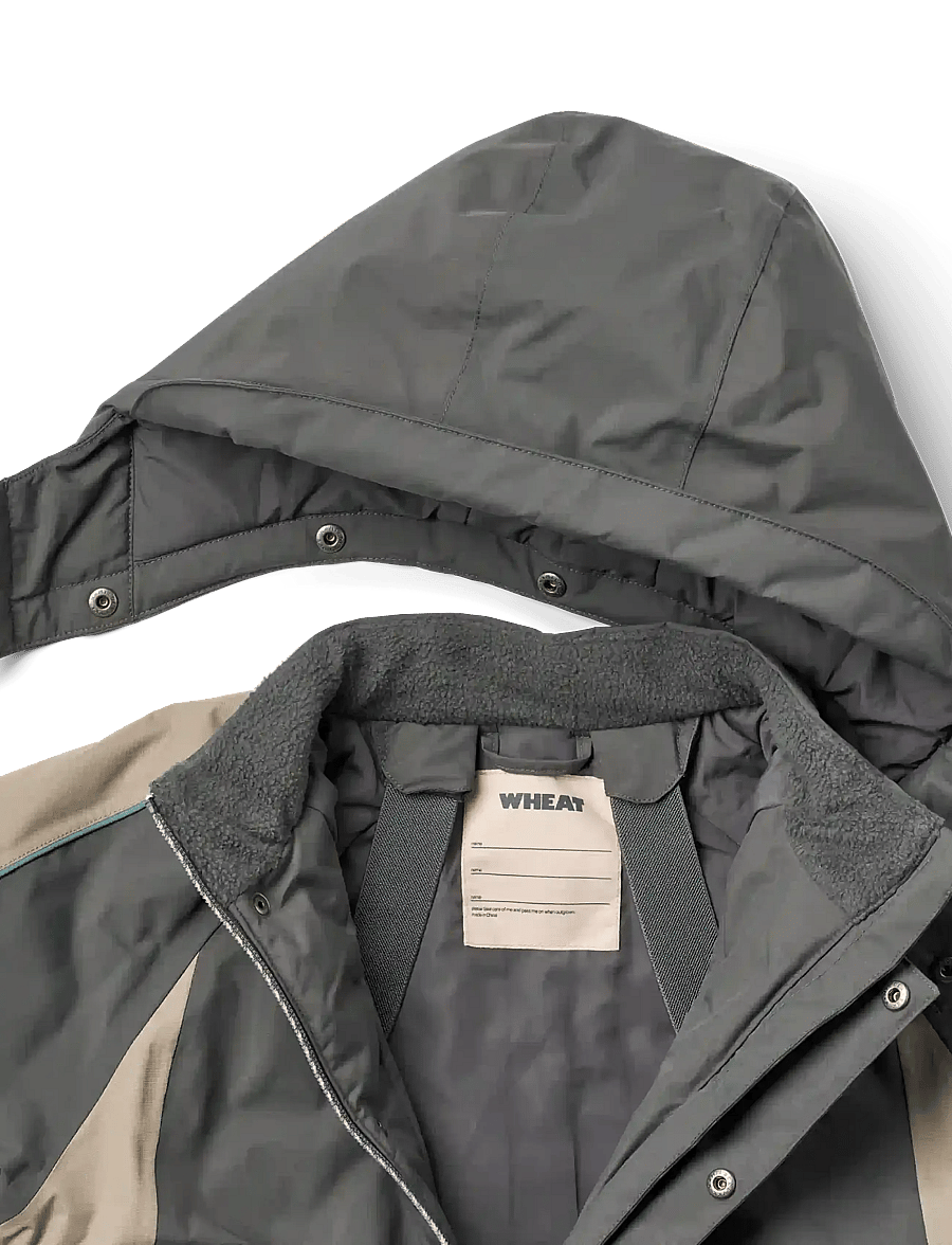 Wheat - Ski Jacket Slopo - skijacken - dark shadow - 3