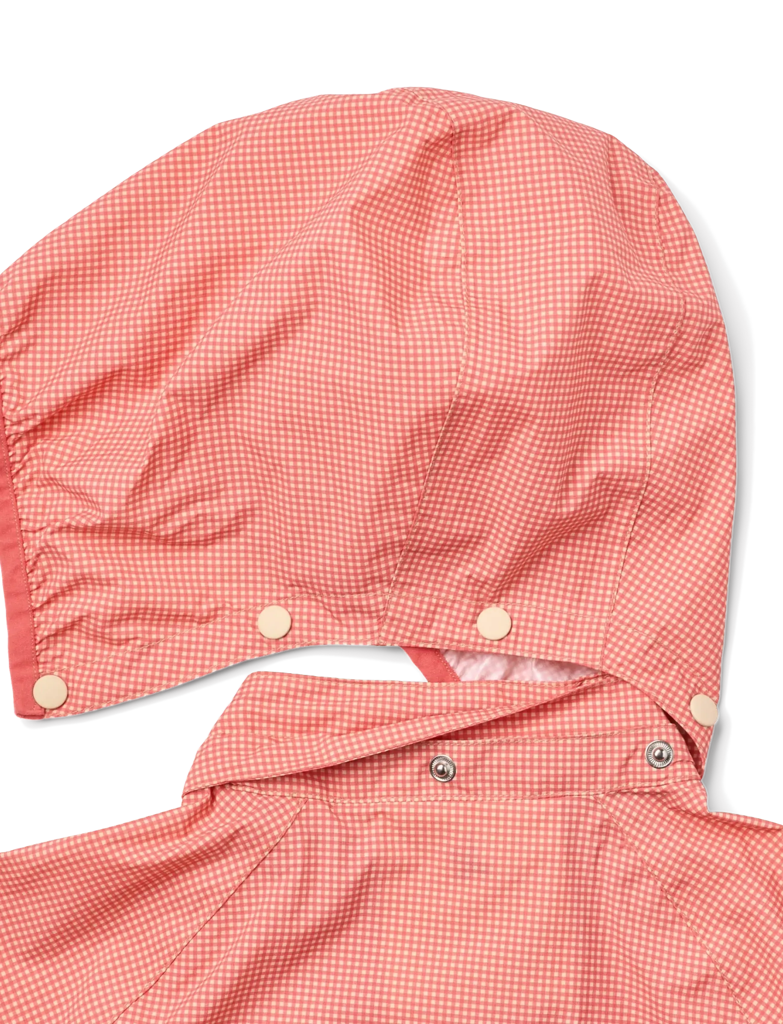 Wheat - Lightweight Shell Jacket Skyen - red check - 4