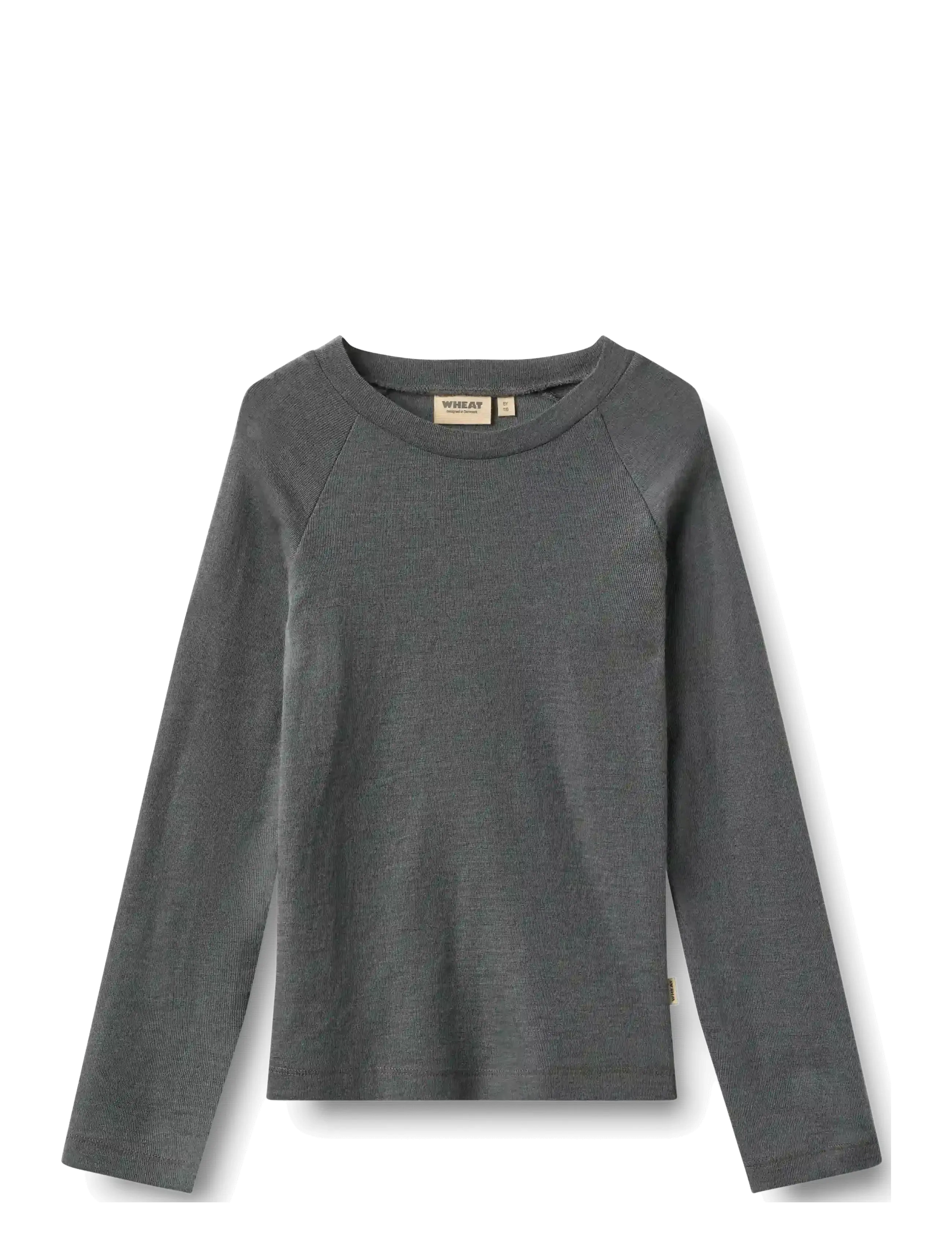 Wheat Baselayer T-Shirt Maane - Aluskihina kantavad alussärgid - DARK CHARCOAL / grey