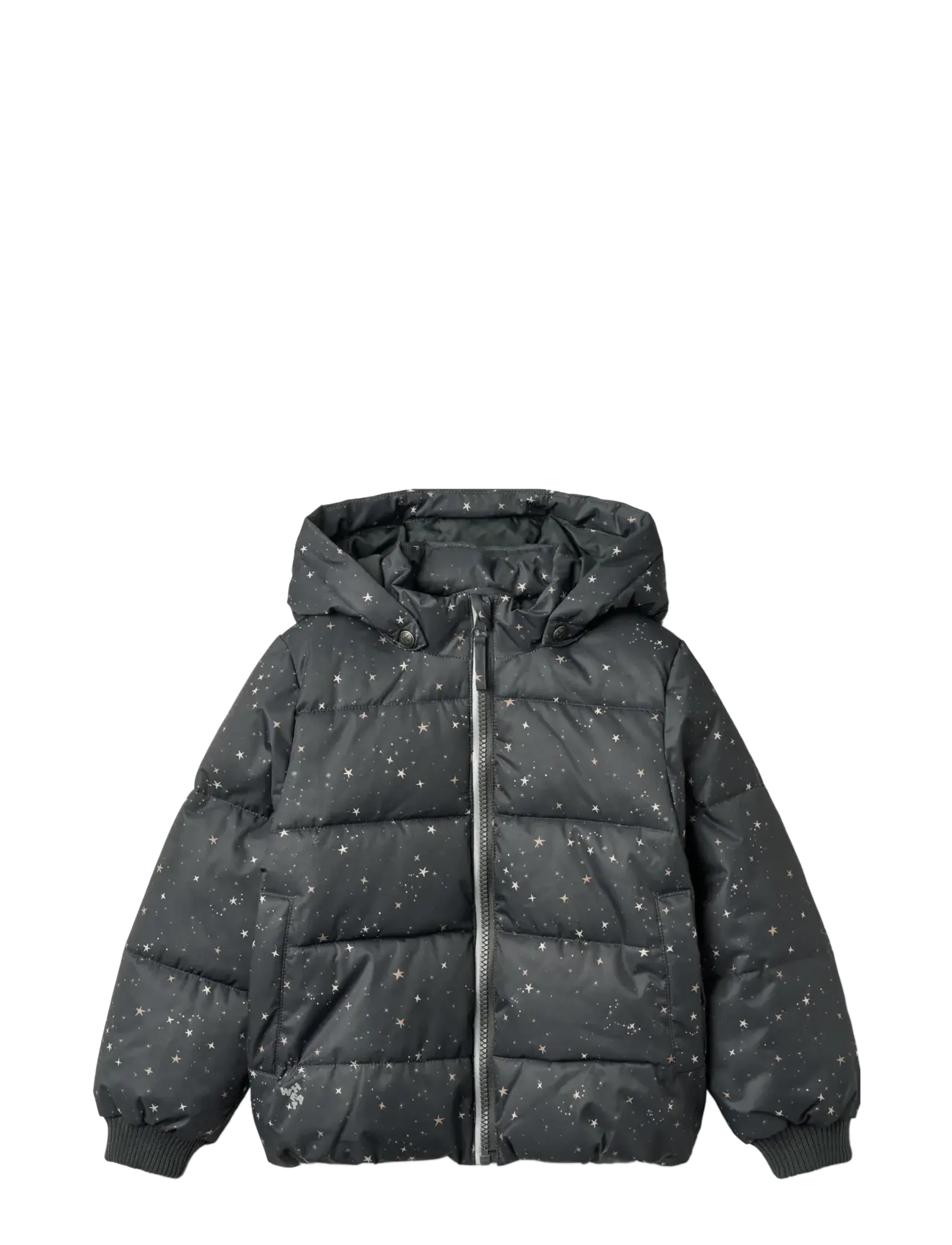 Wheat Puffer Jacket Cammoe, 116, Jackets & Coats, Schwarz - Padded, Kinder