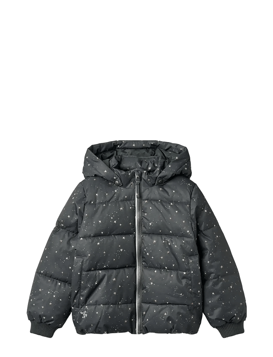 Wheat - Puffer Jacket Cammoe - vinterjakker - black sea stars - 0