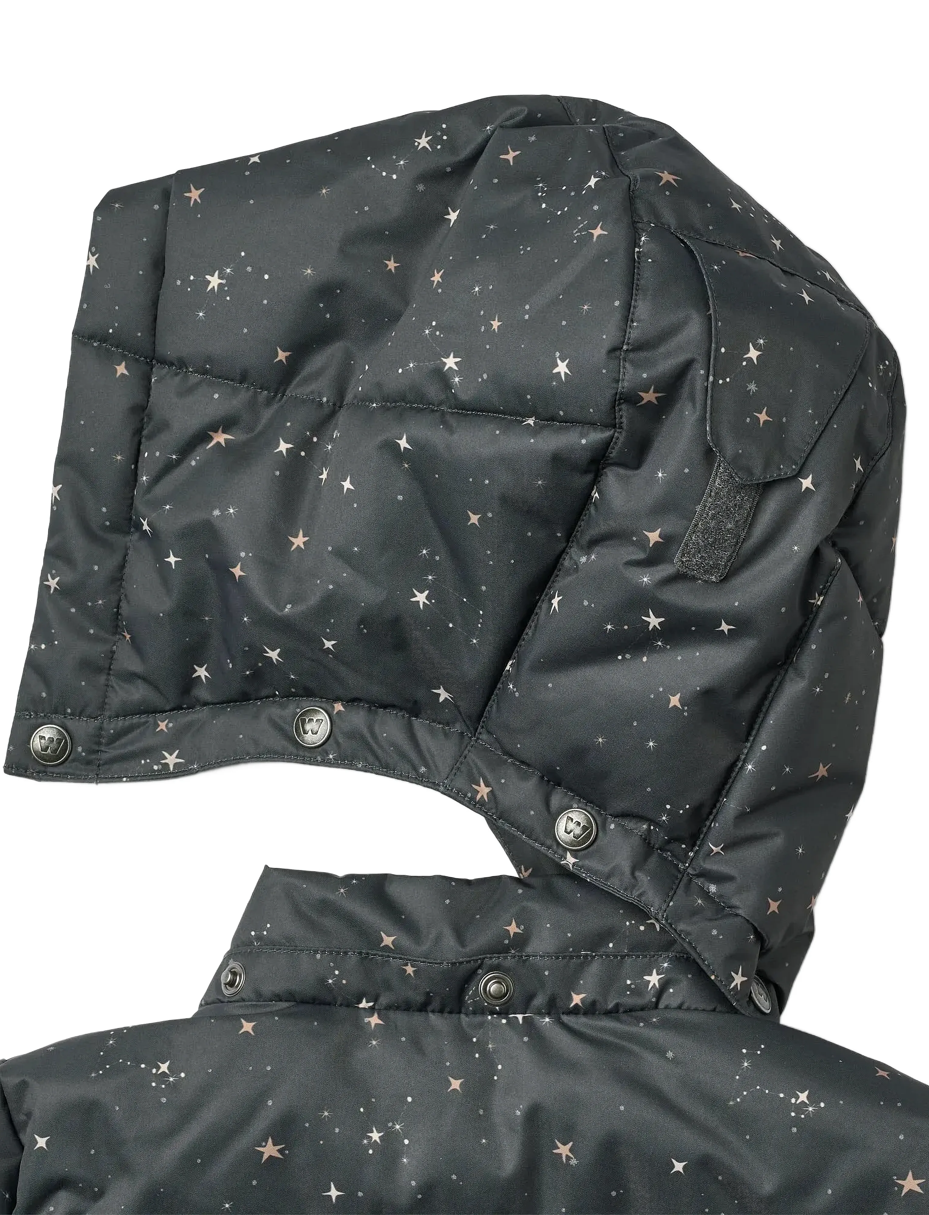 Wheat - Puffer Jacket Cammoe - joped - black sea stars - 3