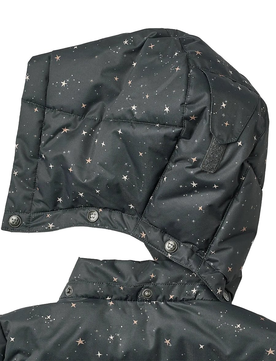 Wheat - Puffer Jacket Cammoe - vinterjakker - black sea stars - 3