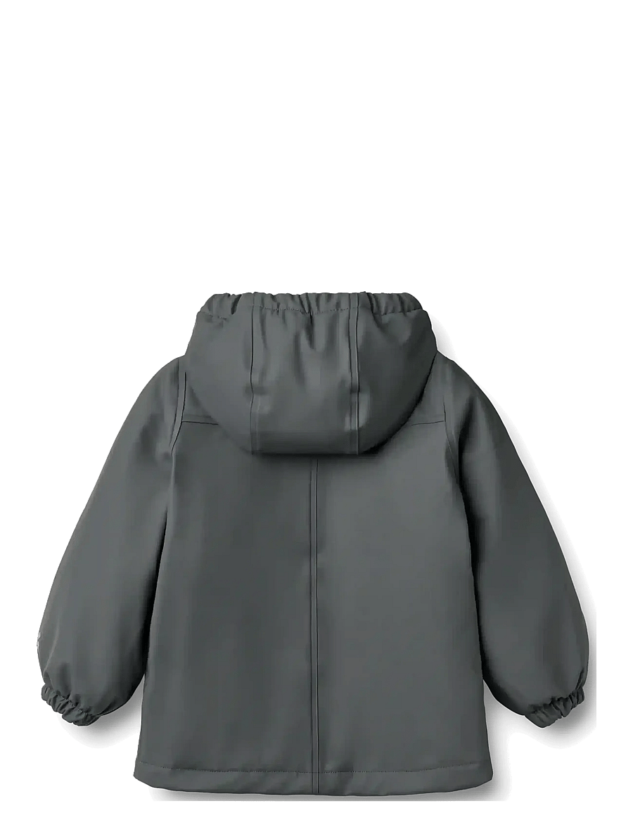 Wheat - Thermo Rain Coat Aju - regenjassen - greyblue - 1