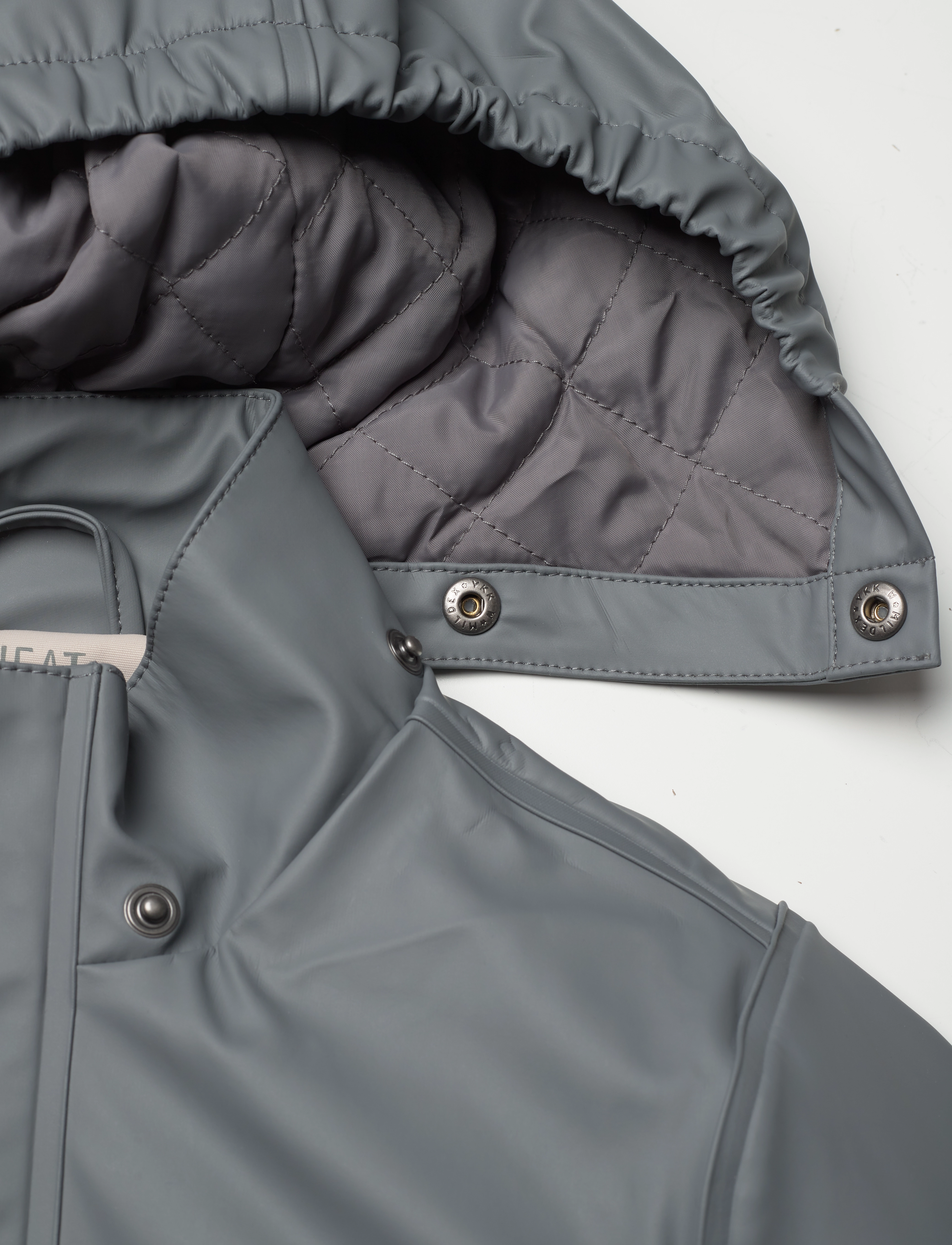 Wheat - Thermo Rain Coat Aju - autumn sky - 5