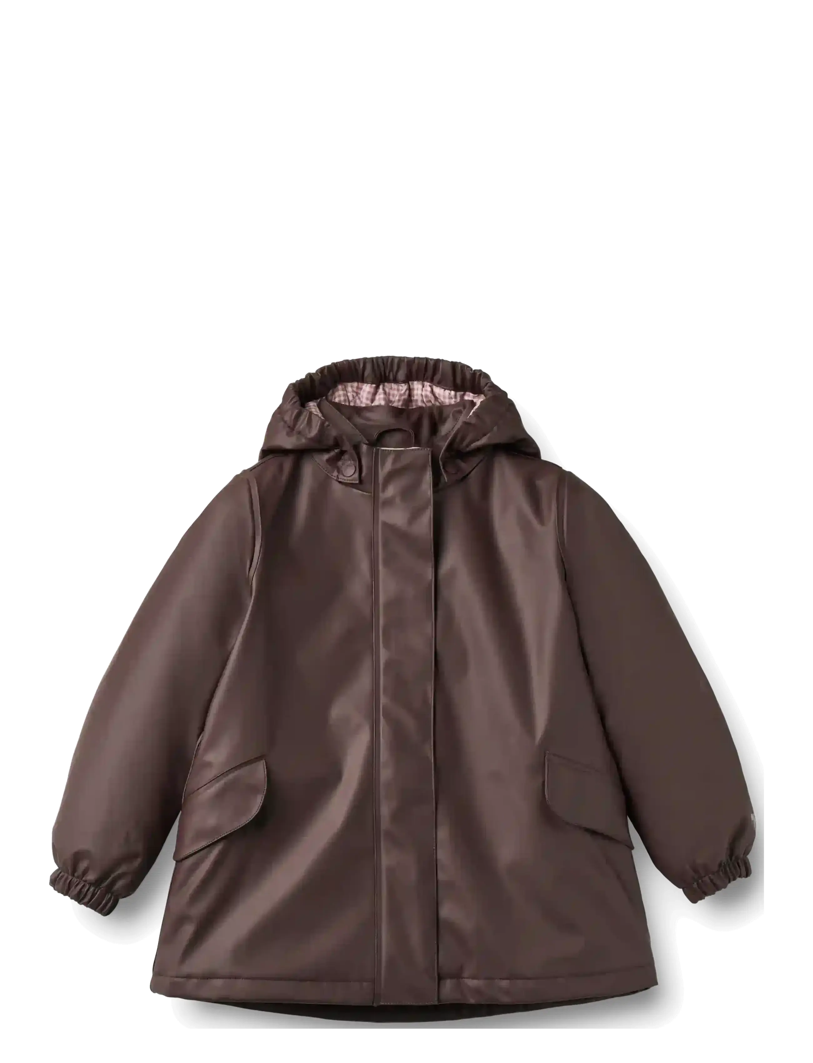 Wheat Thermo Rain Jacket Rika - Teens 140-176 - CHOCOLATE PLUM / brown