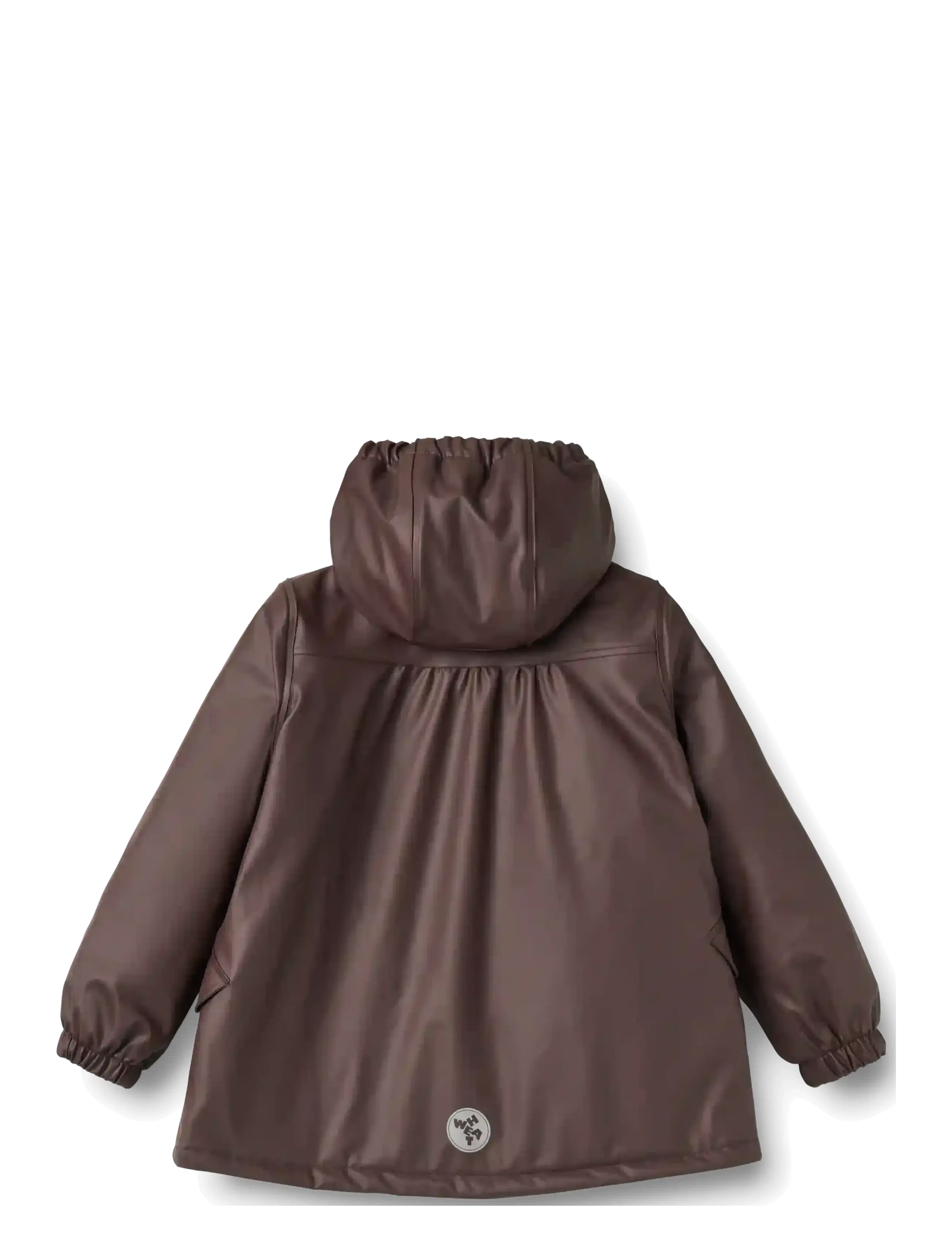 Wheat - Thermo Rain Jacket Rika - regnjakker - chocolate plum - 1