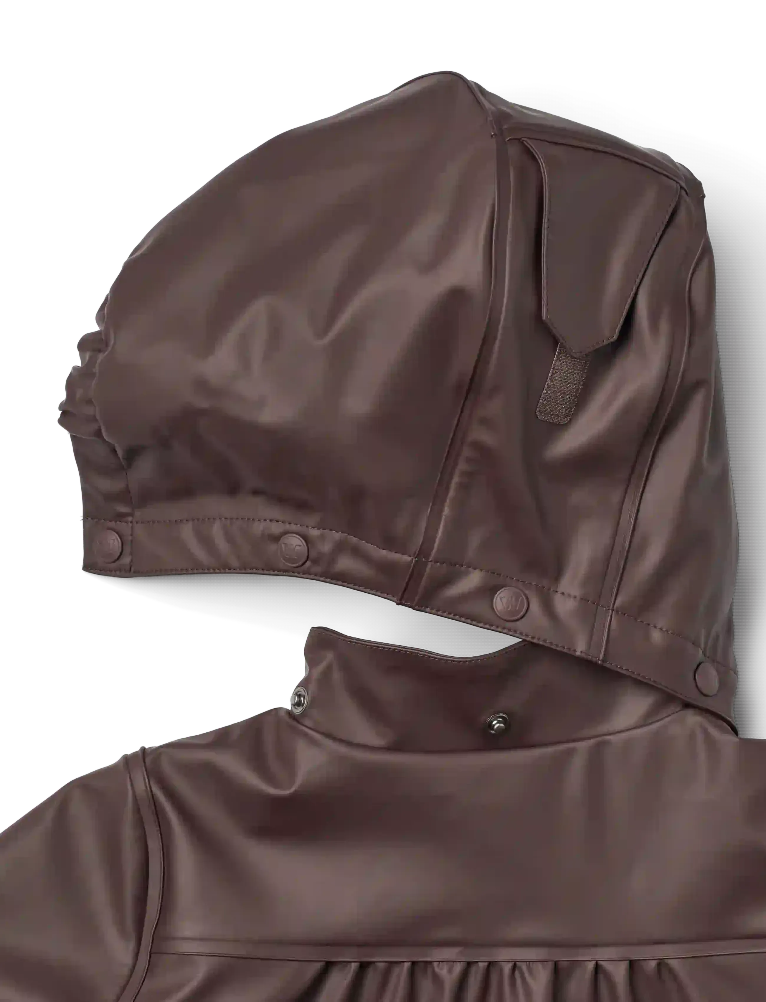 Wheat - Thermo Rain Jacket Rika - regnjakker - chocolate plum - 2