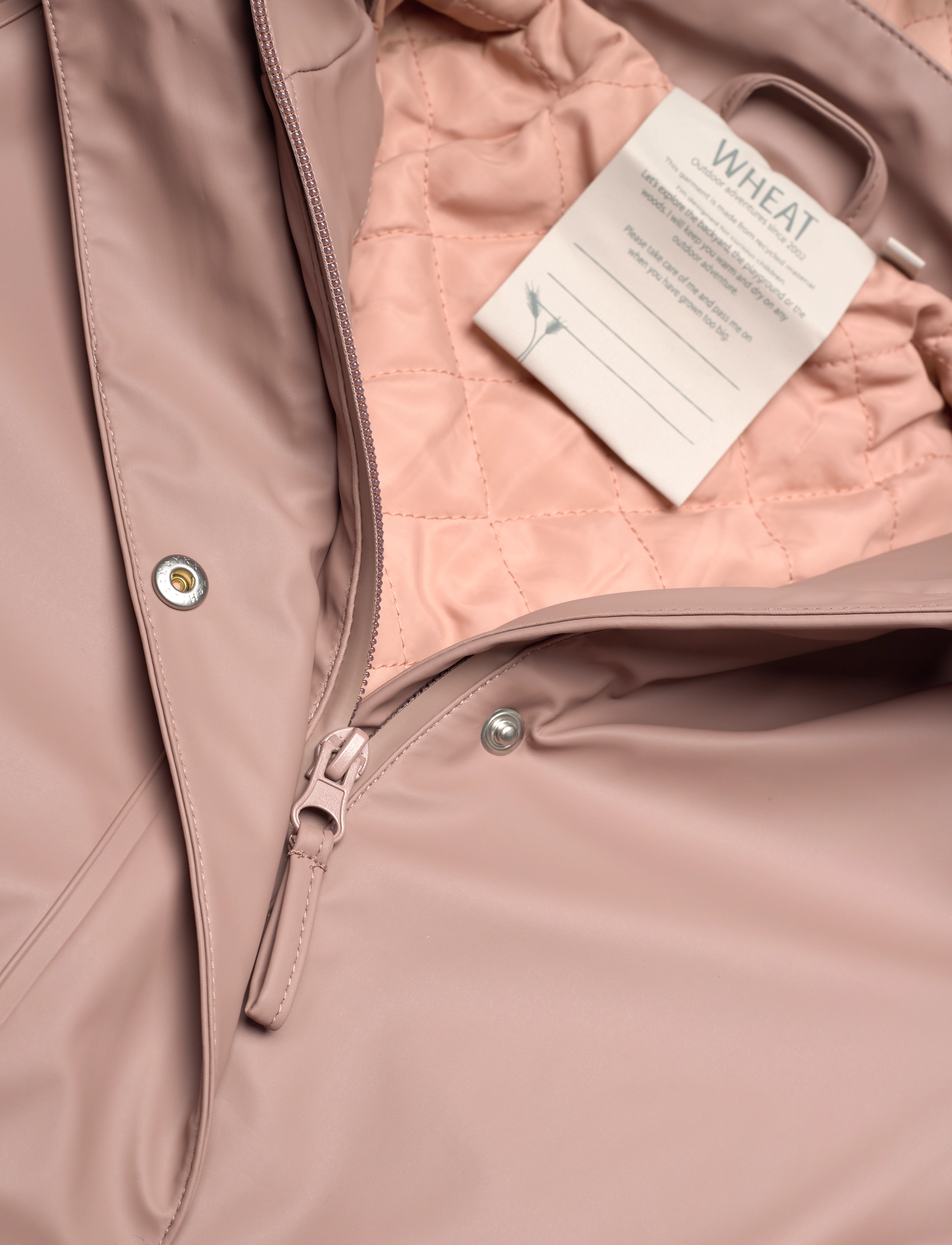 Wheat - Thermo Rain Jacket Rika - lavender rose - 2