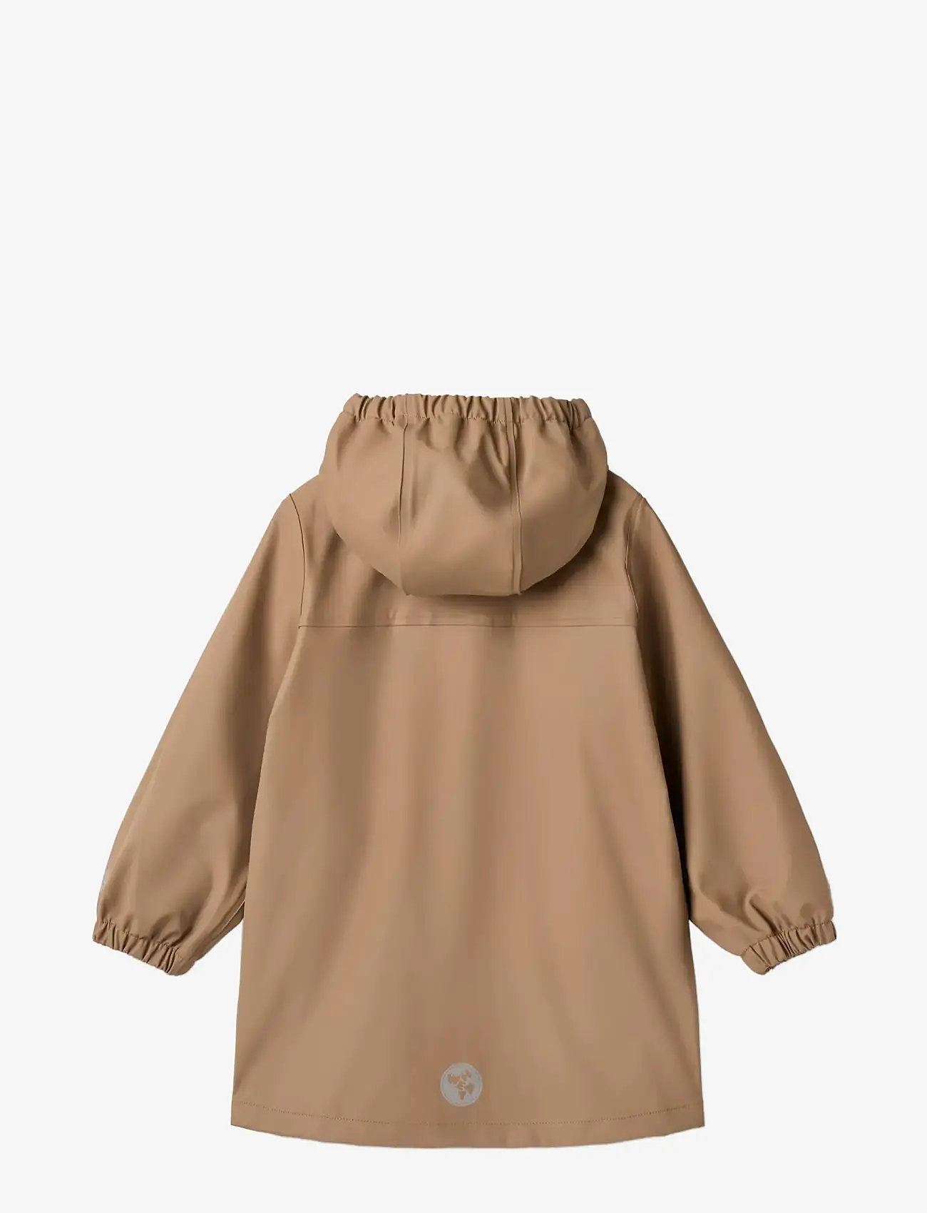 Wheat - Rainwear Finley Long Jacket - regnjakker - hazel - 2