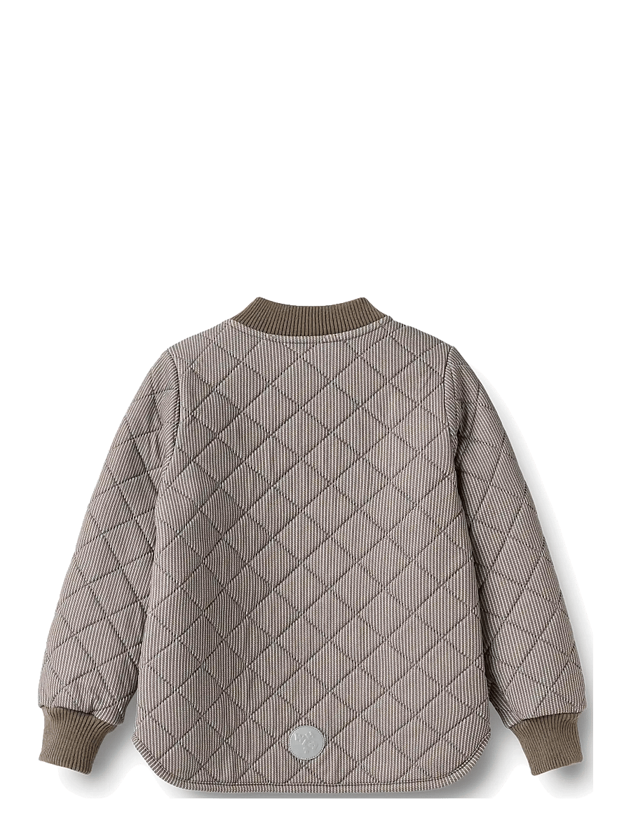 Wheat - Thermo Jacket Loui - thermo jackets - brown stripe - 1