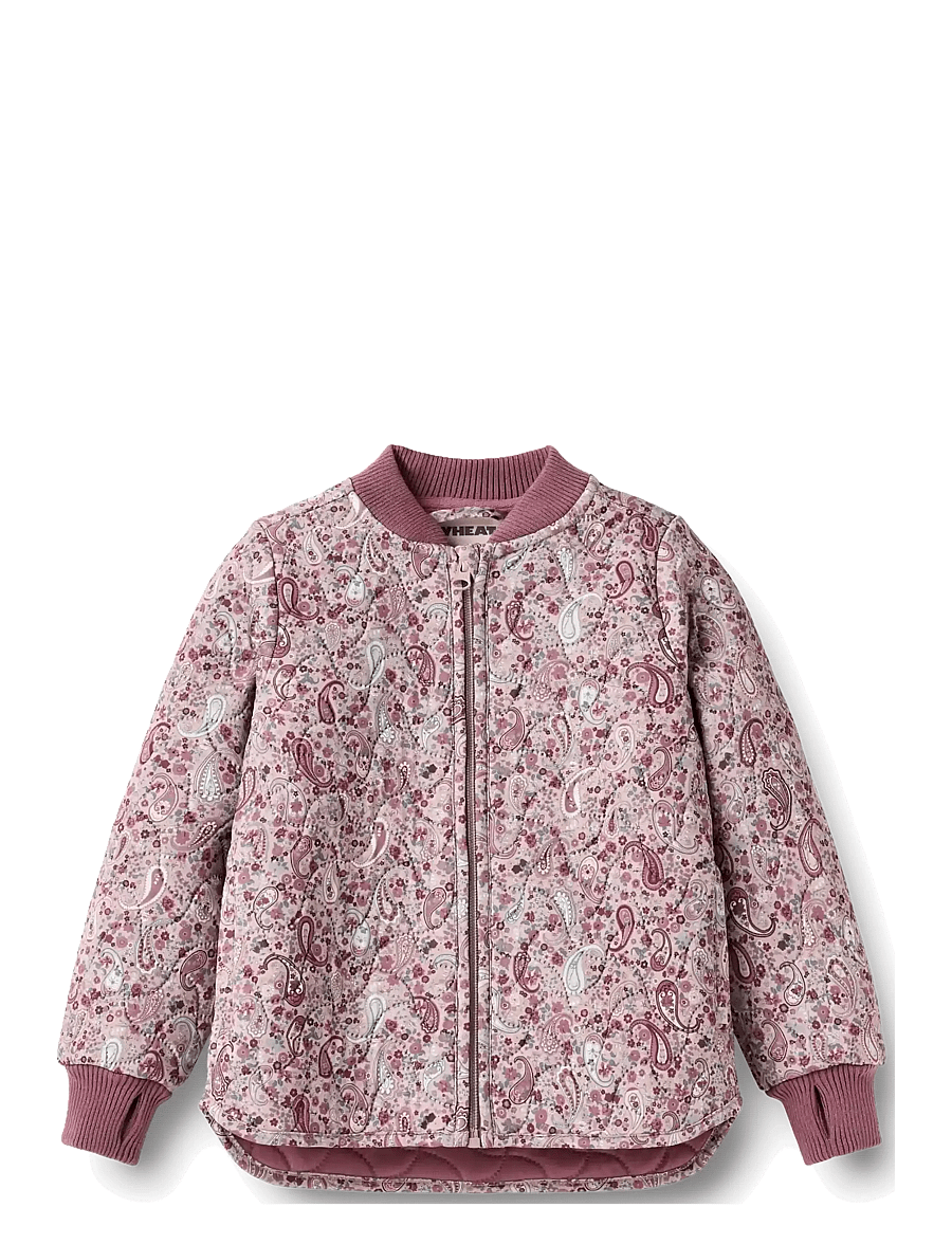 Wheat - Thermo Jacket Loui - thermo jackets - dry rose paisley - 0