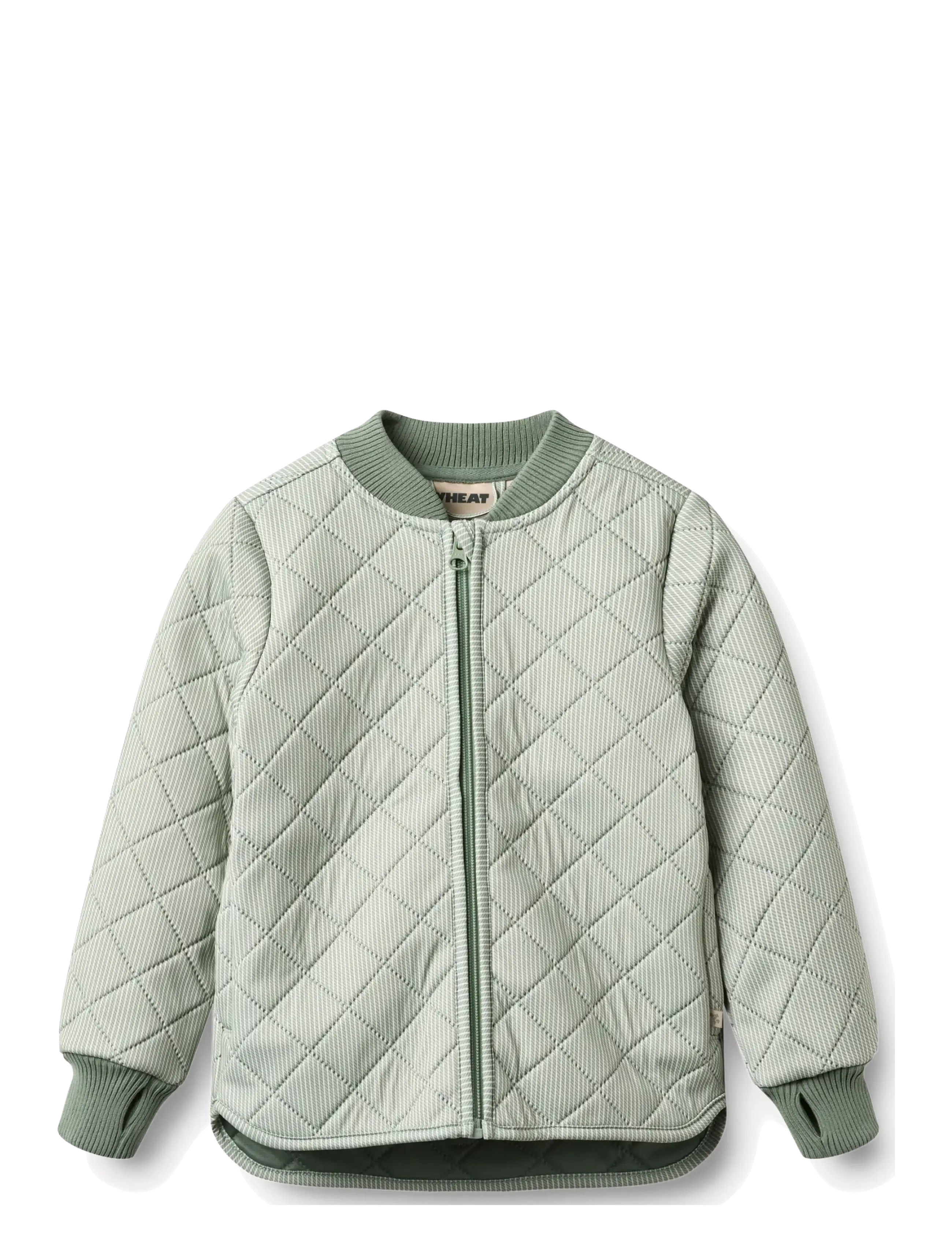 Wheat Thermo Jacket Loui, Børn, Termojakke, Grøn, Str: 152