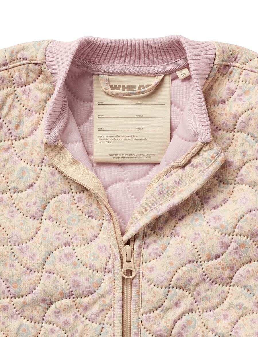 Wheat - Thermo Jacket Loui - quiltade jackor - pansies - 3