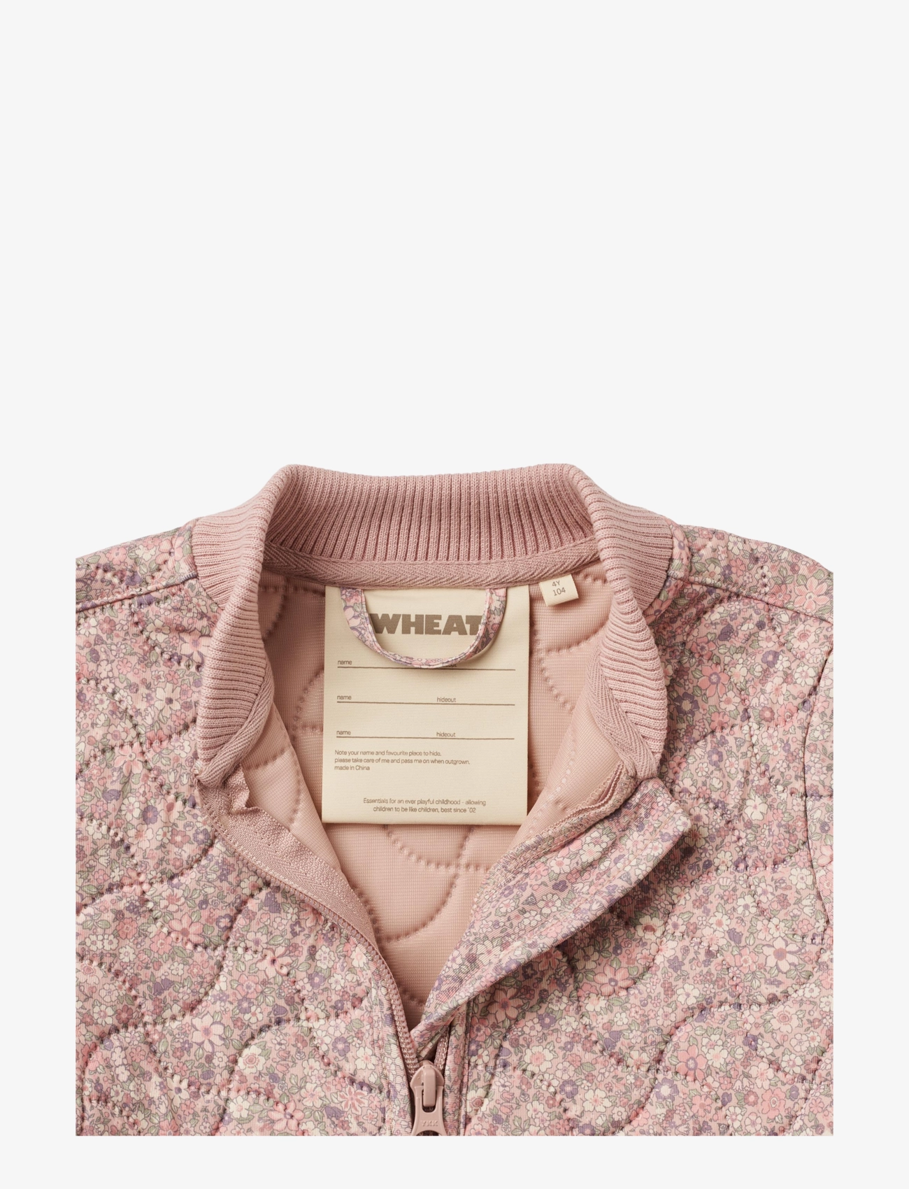 Wheat - Thermo Jacket Loui - efterårsjakker - powder flower meadow - 2