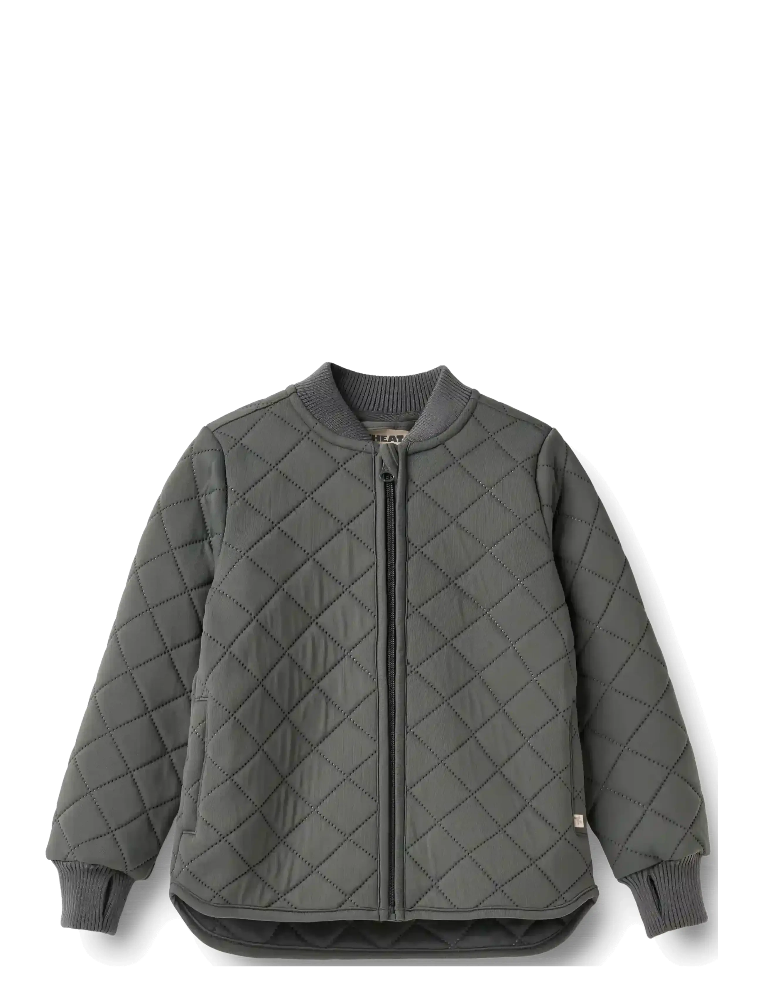 Wheat Thermo Jacket Loui - Thermo jackets - DARK SHADOW / khaki/green