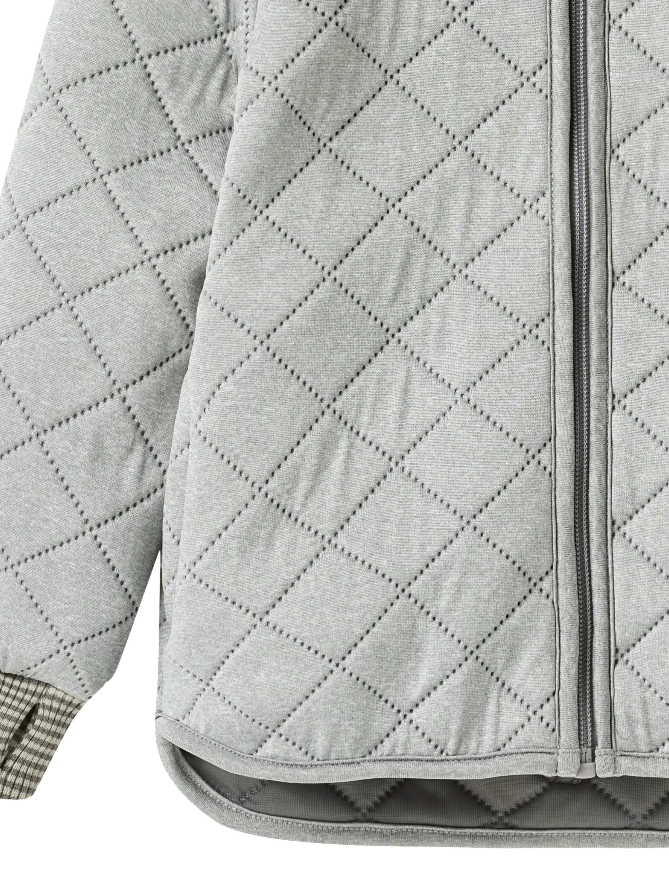 Wheat - Thermo jacket Loui - quiltede jakker - flint melange - 2
