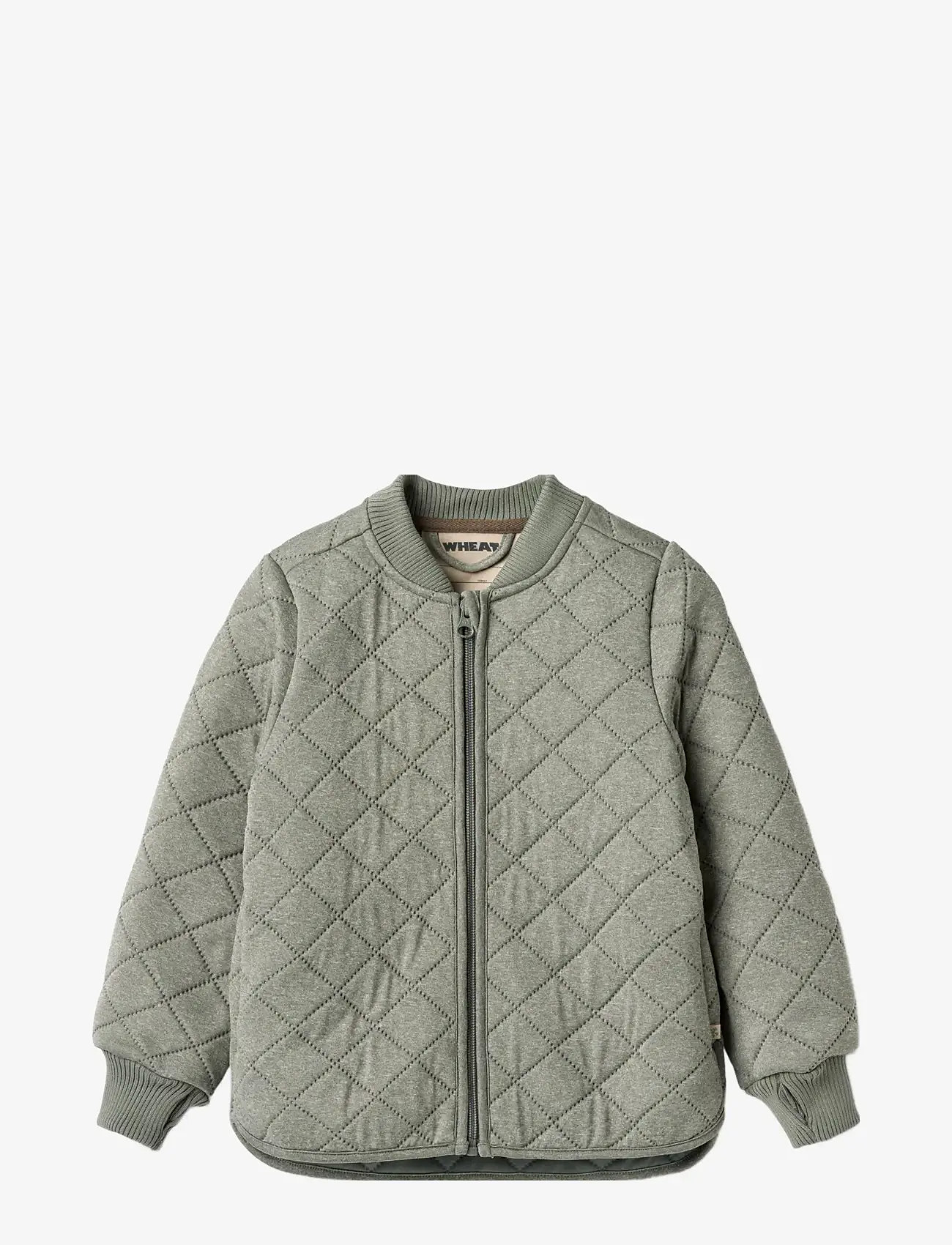 Wheat - Thermo jacket Loui - fall jackets - thunder melange - 0