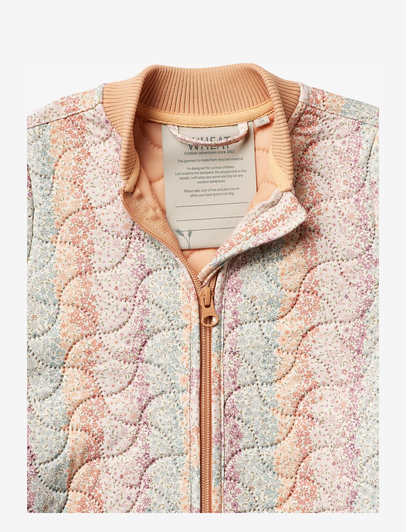 Wheat - Thermo Jacket Loui - rainbow flowers - 2