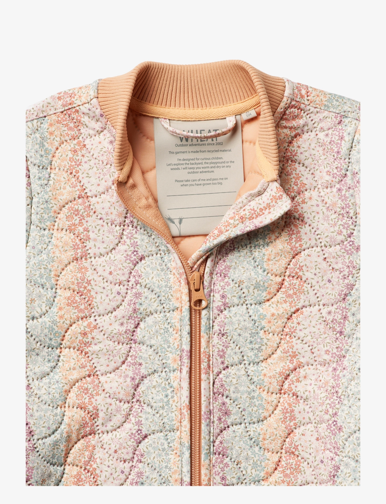 Wheat - Thermo Jacket Loui - rainbow flowers - 3