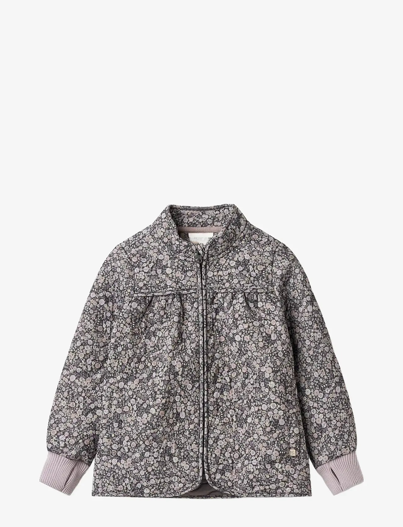 Wheat - Thermo Jacket Thilde - herbstjacken - black sea flowers - 0