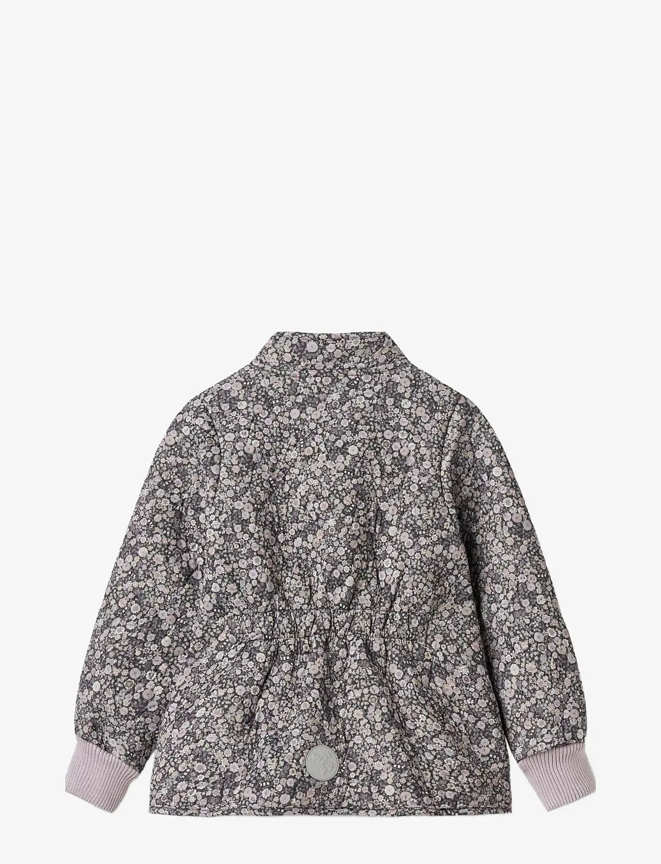 Wheat - Thermo Jacket Thilde - herbstjacken - black sea flowers - 1