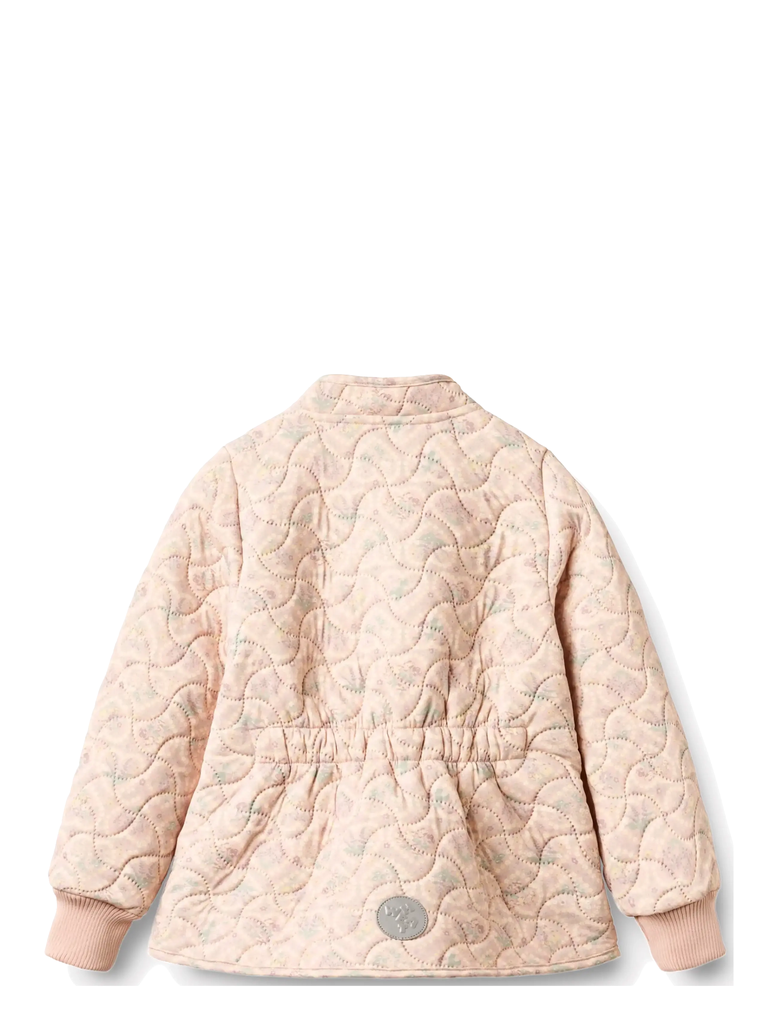 Wheat Thermo Jacket Thilde - Wheat - HEART FLOWERS / pink/rose