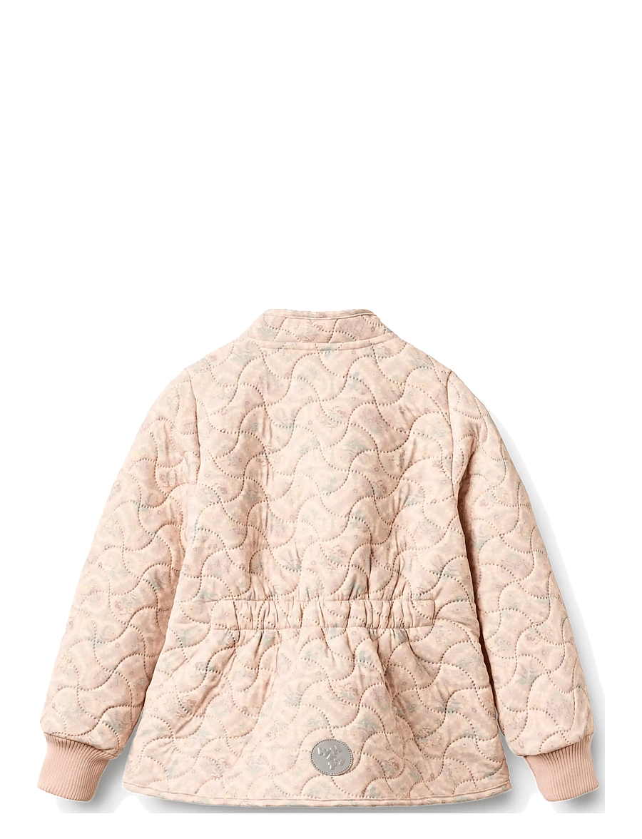 Wheat - Thermo Jacket Thilde - quiltede jakker - heart flowers - 1