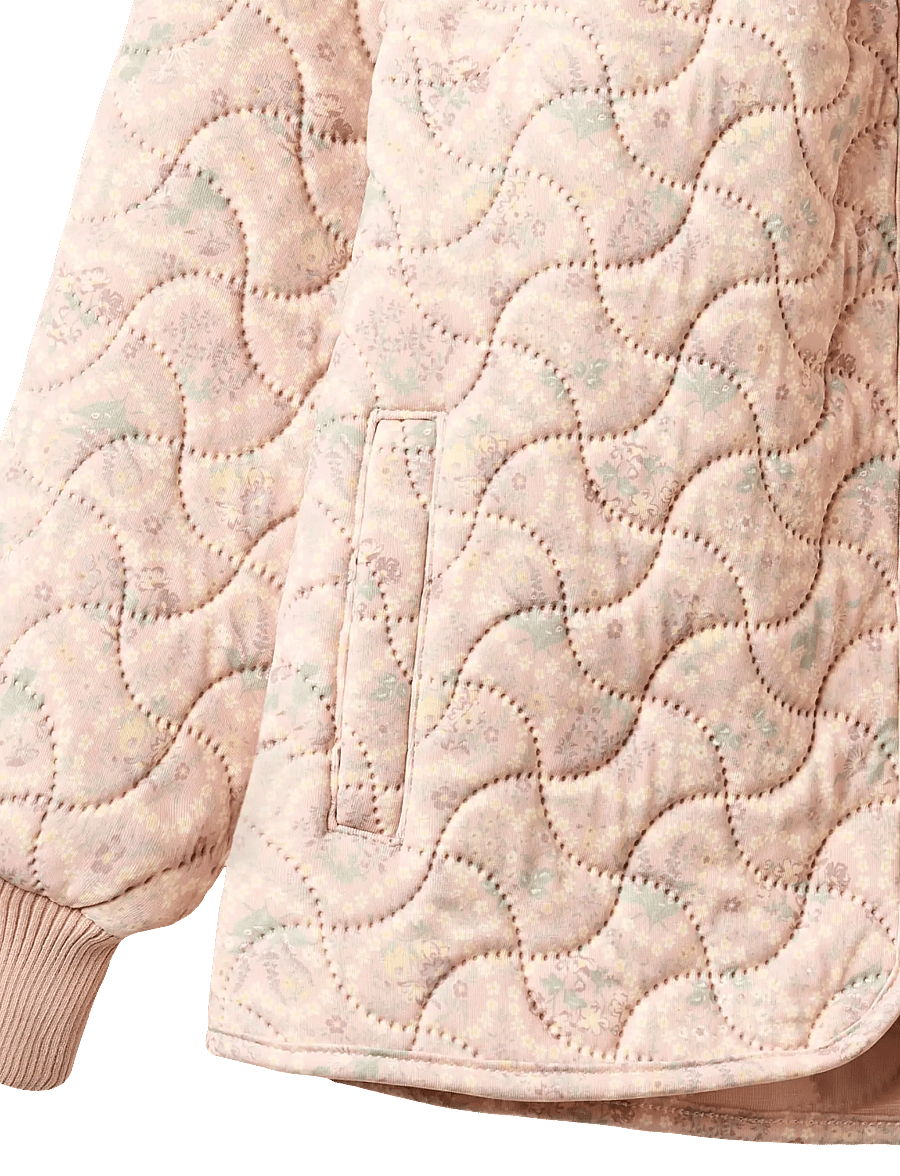 Wheat - Thermo Jacket Thilde - quiltede jakker - heart flowers - 2